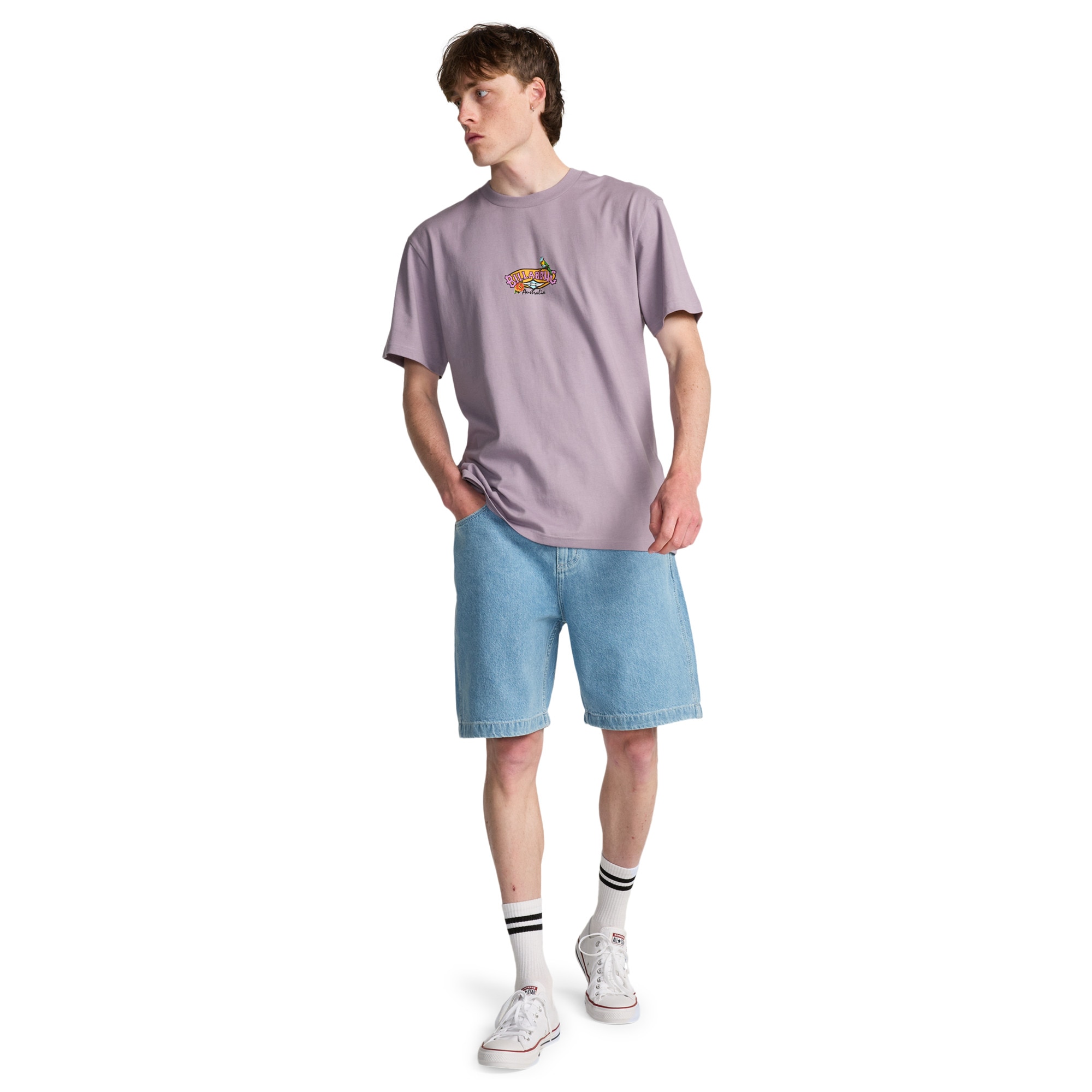 Camiseta de hombre Origin Billabong - Morado Morado-3