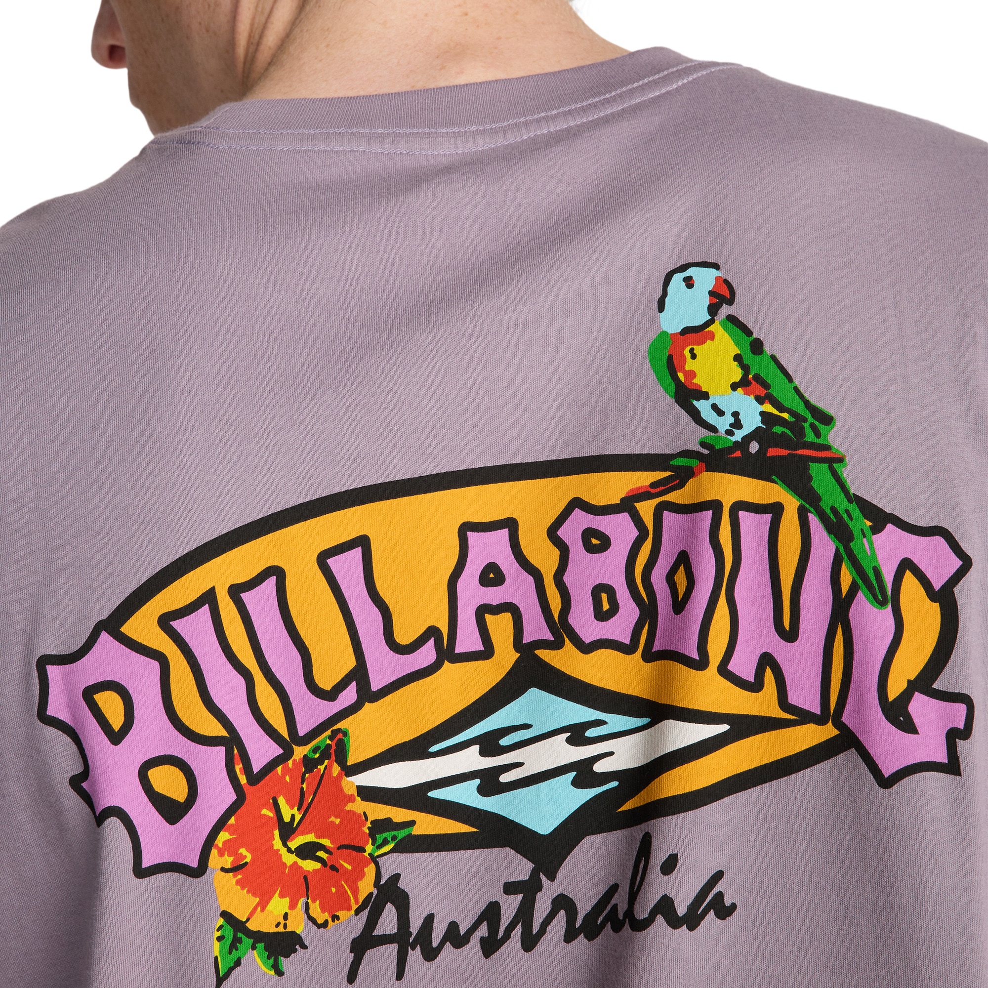 Camiseta de hombre Origin Billabong - Morado Morado-5