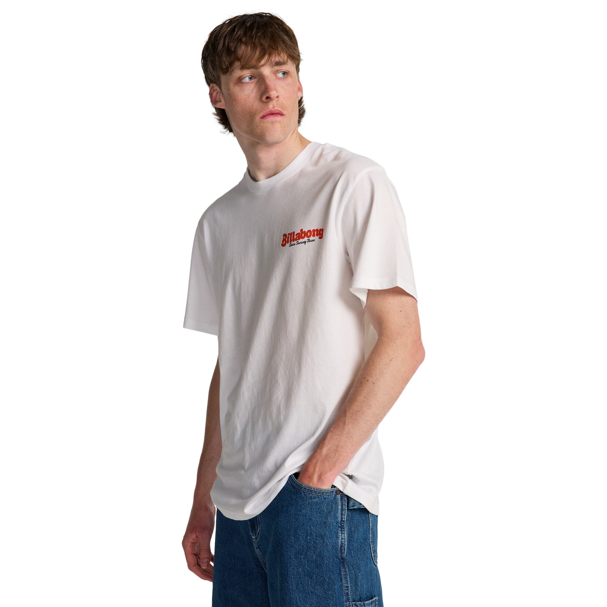 Camiseta de hombre Origin Billabong - Blanco Blanco-4