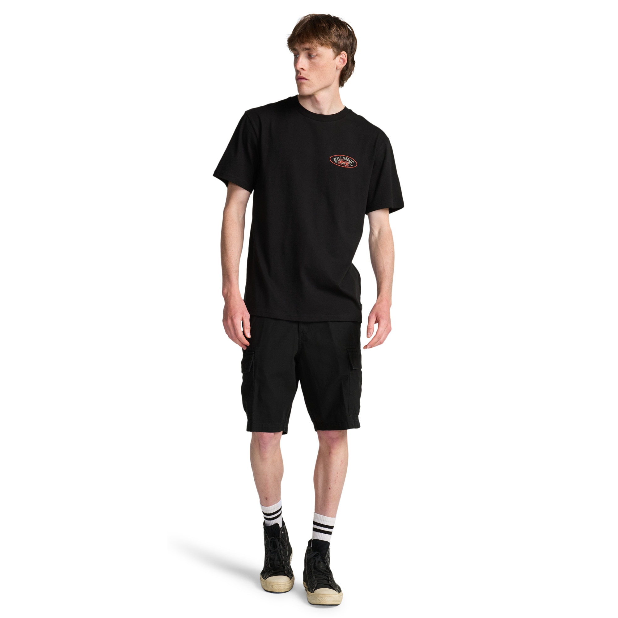 Camiseta de hombre Orbit Arch Billabong - Negro Negro-3
