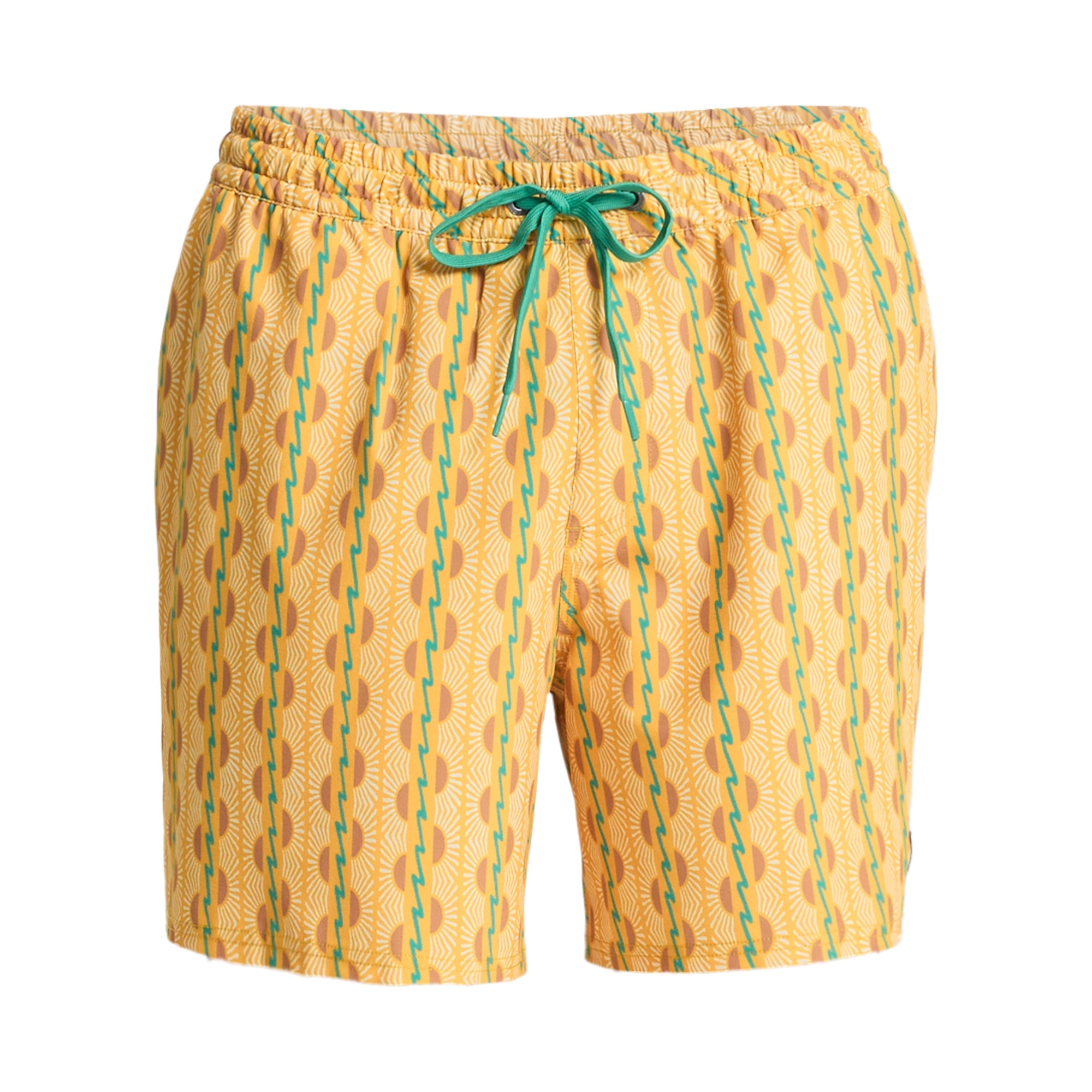 Imagen 1 de Short de Natación de hombre Stretch Printed Volley 16" Quiksilver - Amarillo Amarillo