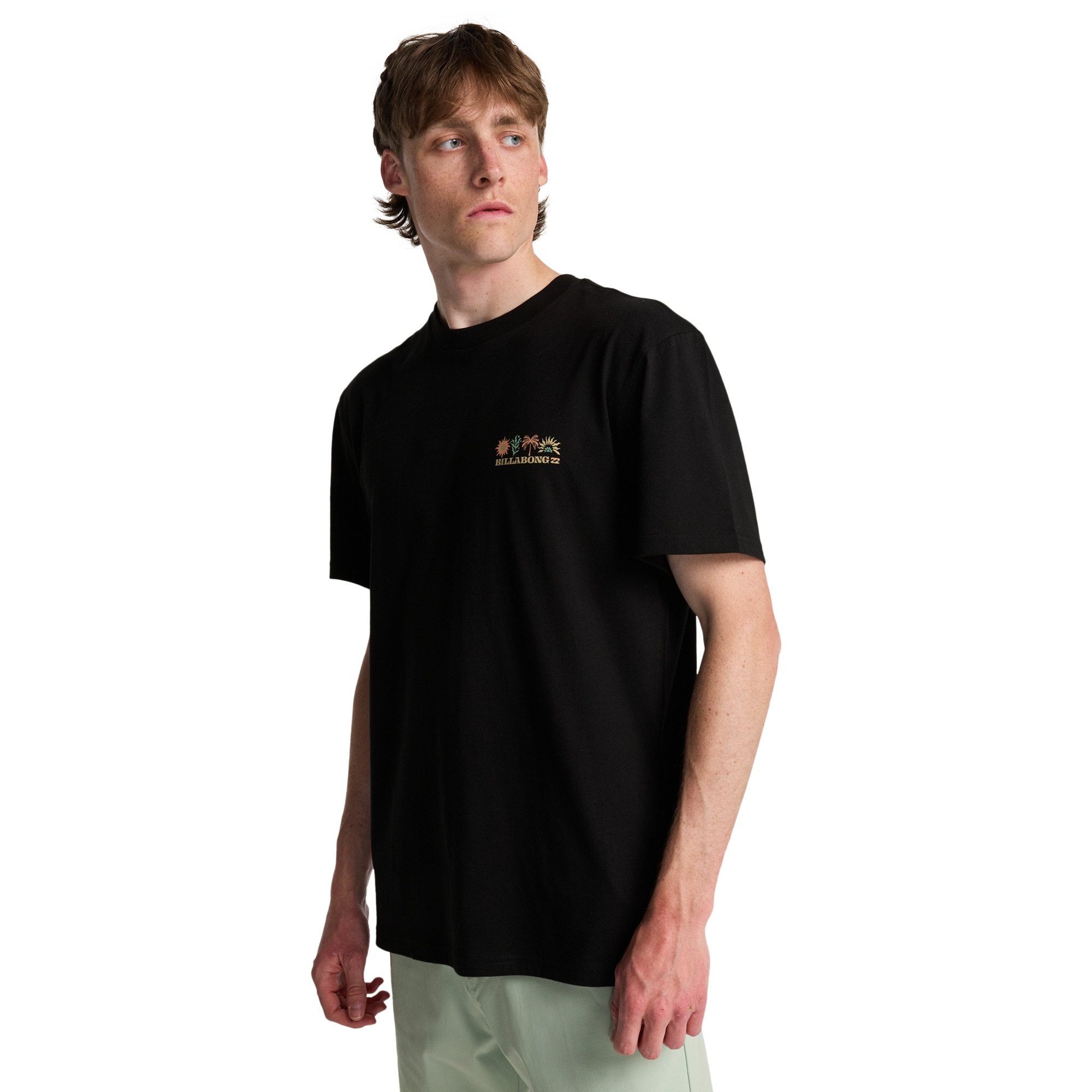 Camiseta de hombre Segment Billabong - Negro Negro-4