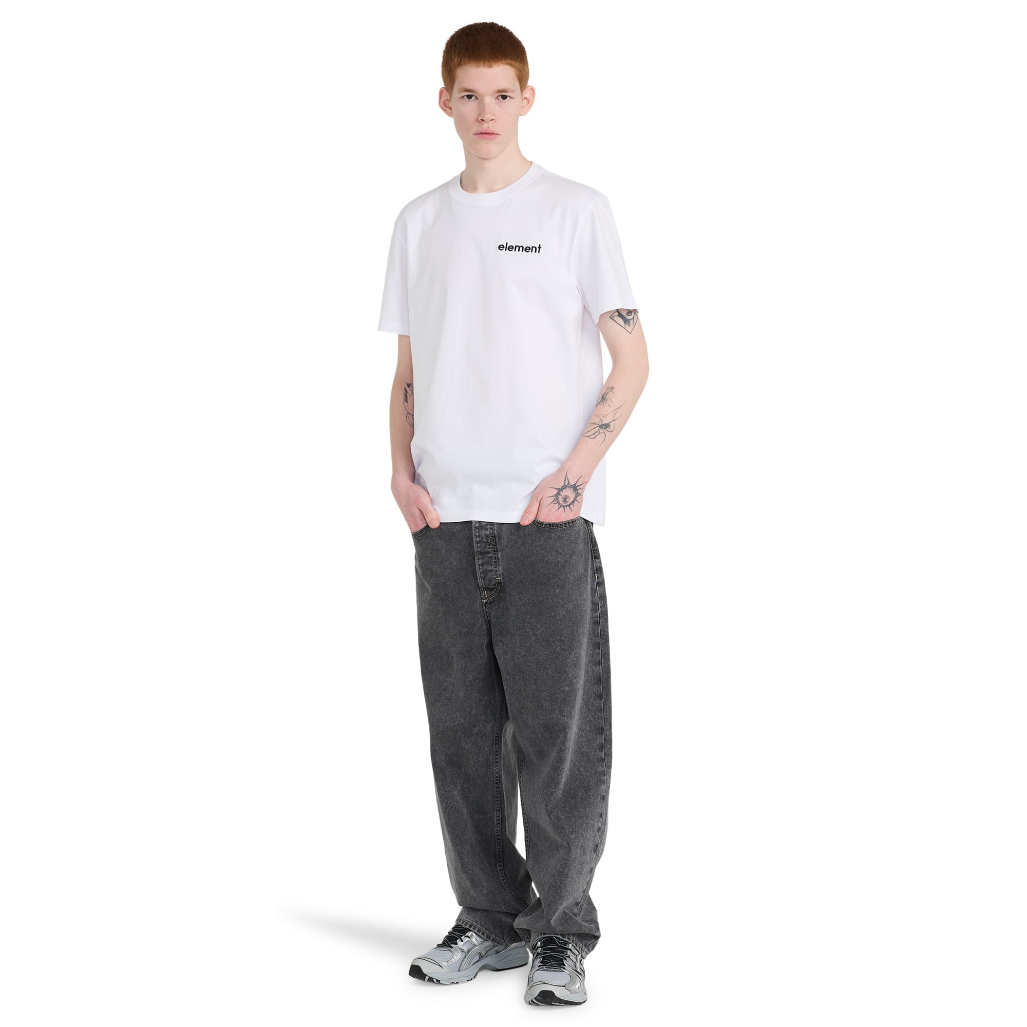 Camiseta para hombre Future Nature Element - Blanco Blanco-5