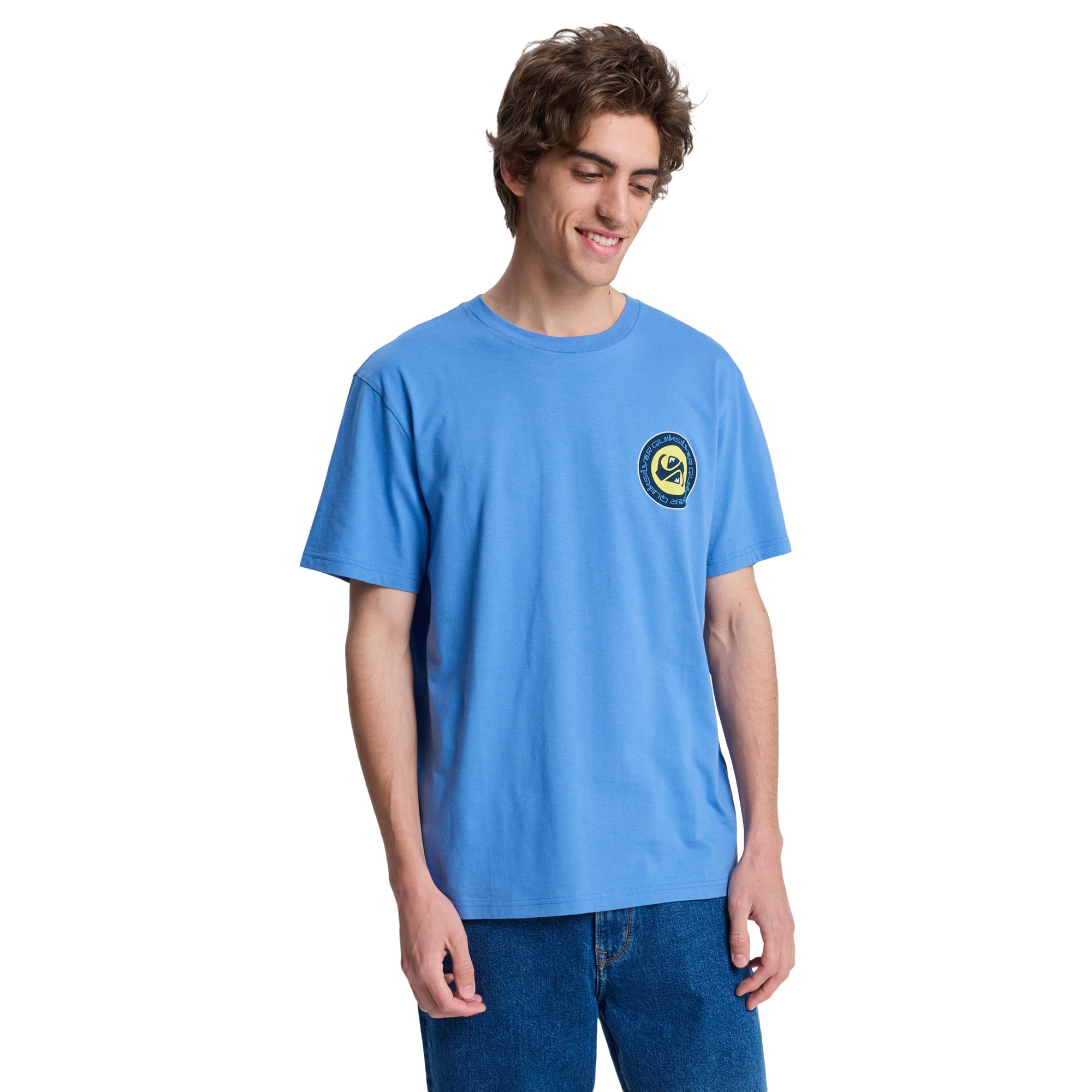 Camiseta de hombre EV Duality Quiksilver - Azul Azul-1