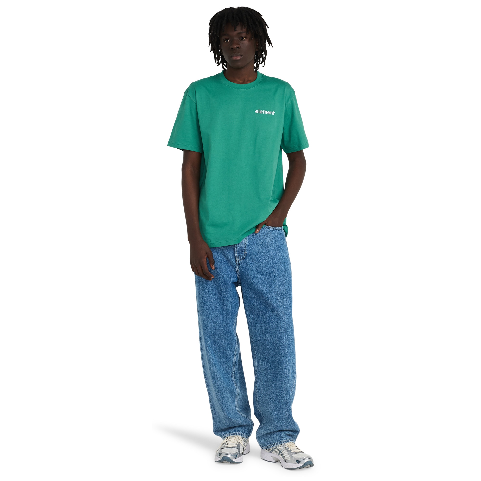 Camiseta para hombre Future Nature Element - Verde Verde-4