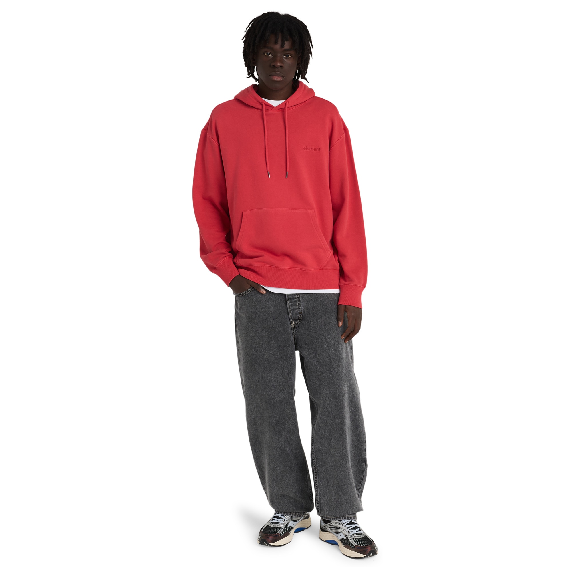 Sudadera de hombre Cornell 3 0 Element - Rojo Rojo-5