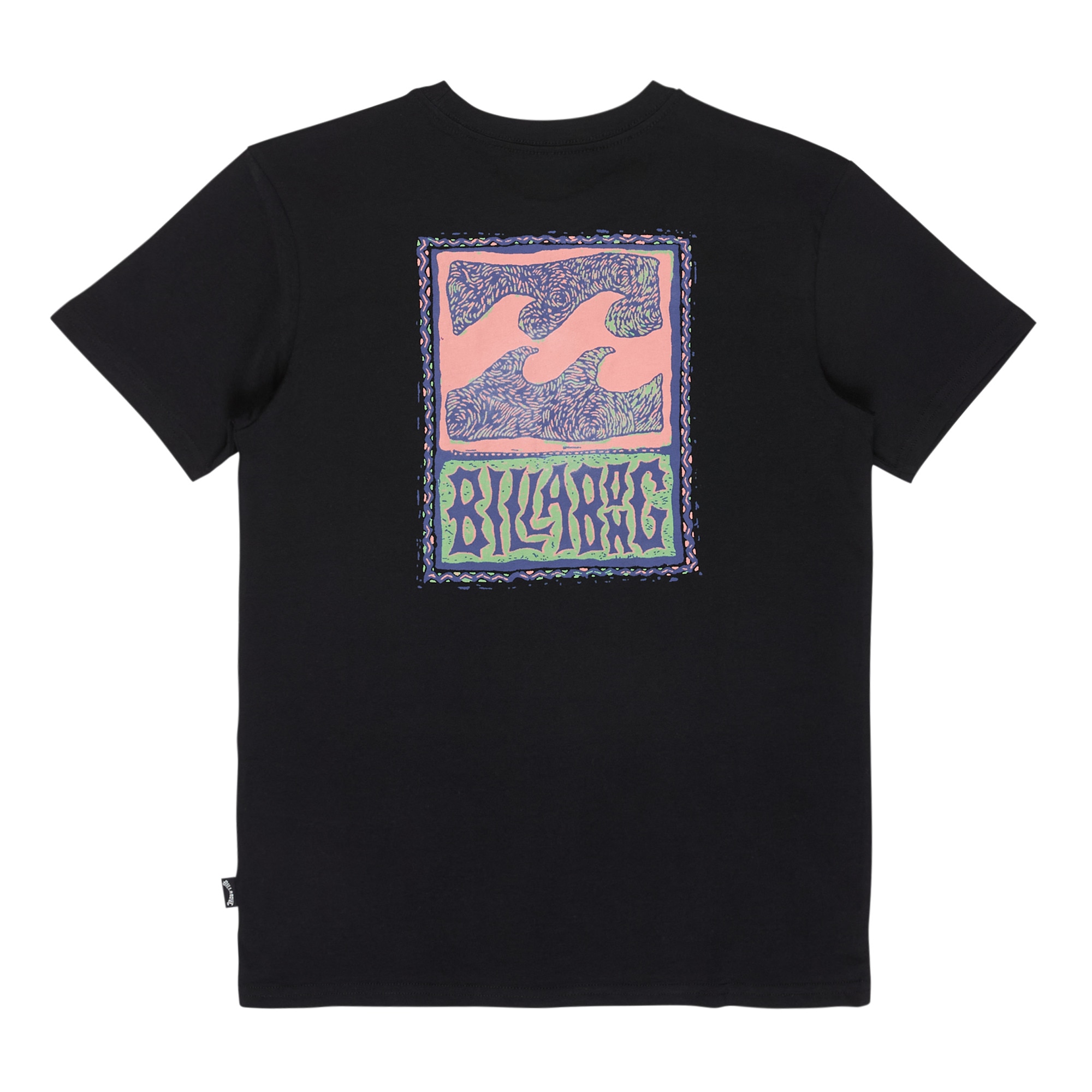 Imagen 2 de Camiseta de niños Stamp Billabong - Negro Negro