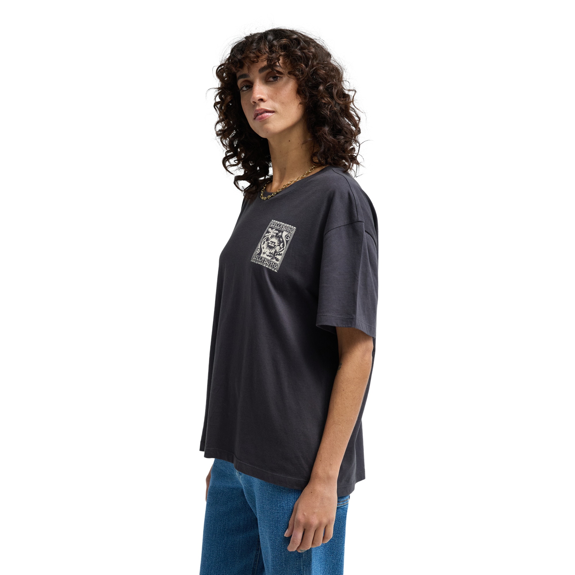 Camiseta de mujer Always Looking Billabong - Negro Negro-4