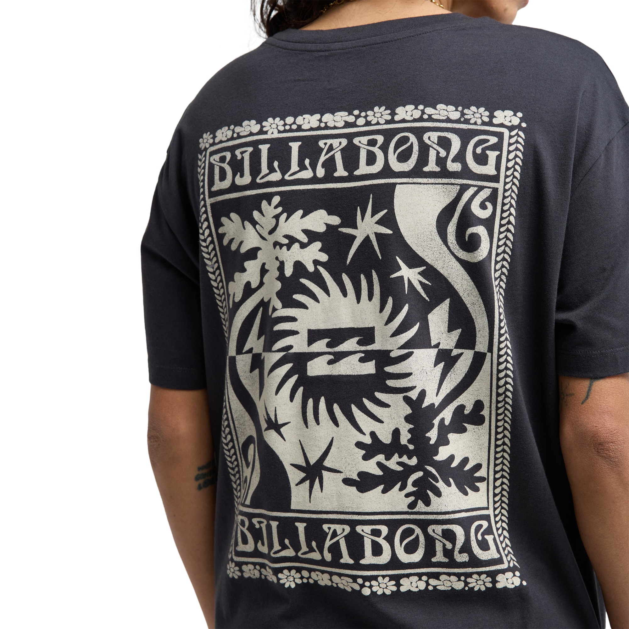 Camiseta de mujer Always Looking Billabong - Negro Negro-5