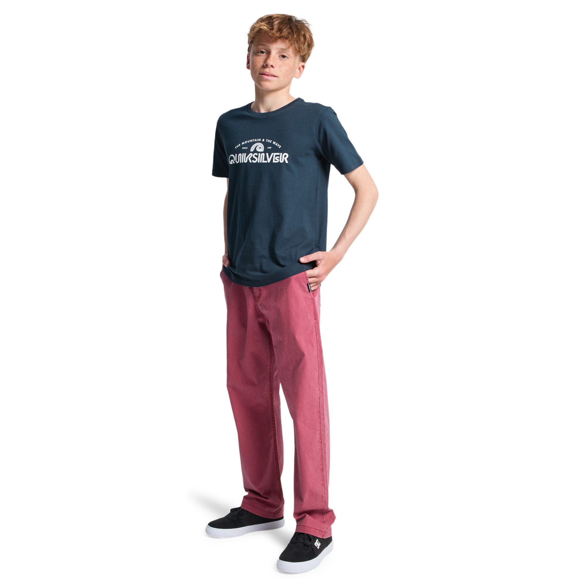 Camiseta de niños Ev Corpo Classic Quiksilver - Negro Negro-4