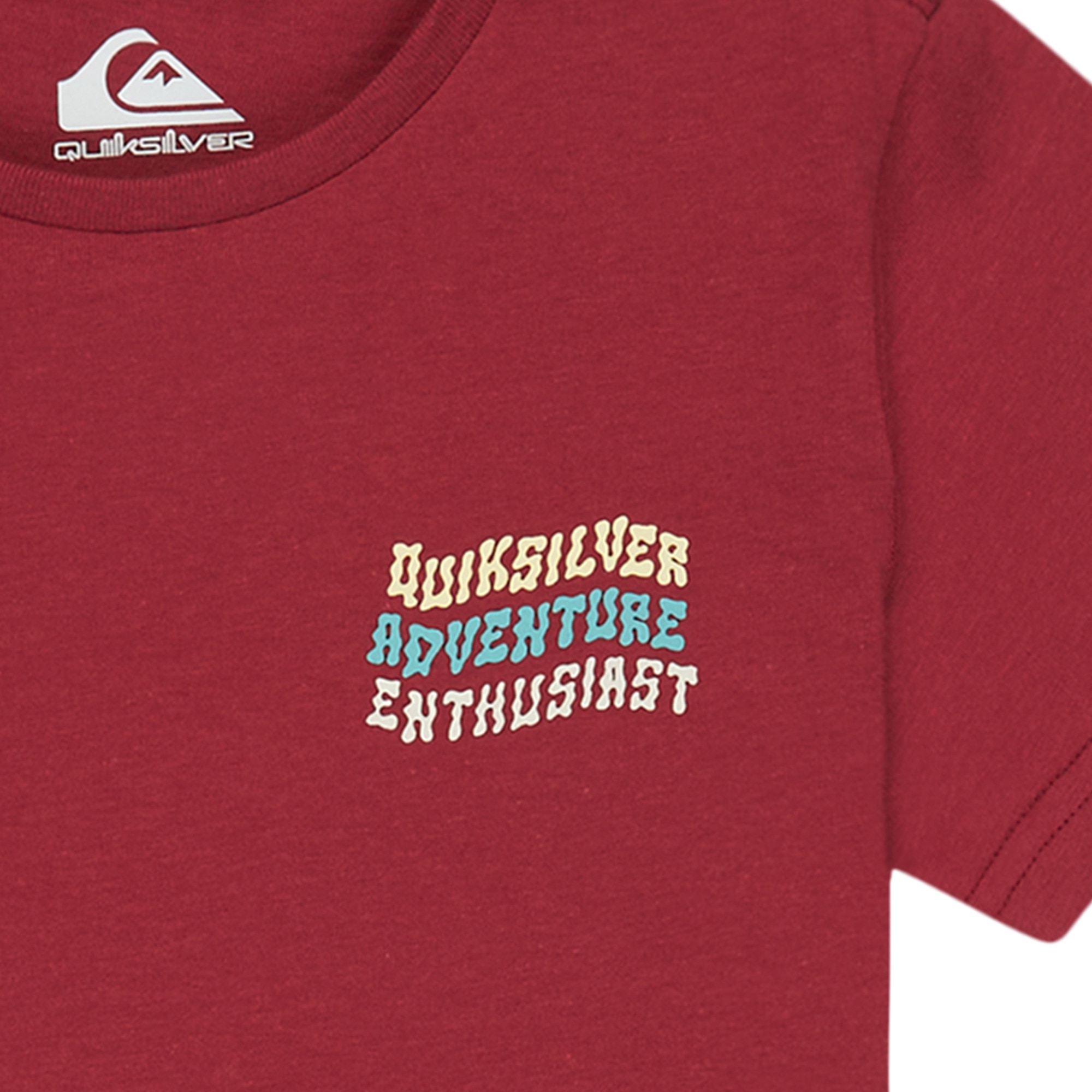 Imagen 3 de Camiseta de niños Ev Cosmic Character Quiksilver - Rojo Rojo