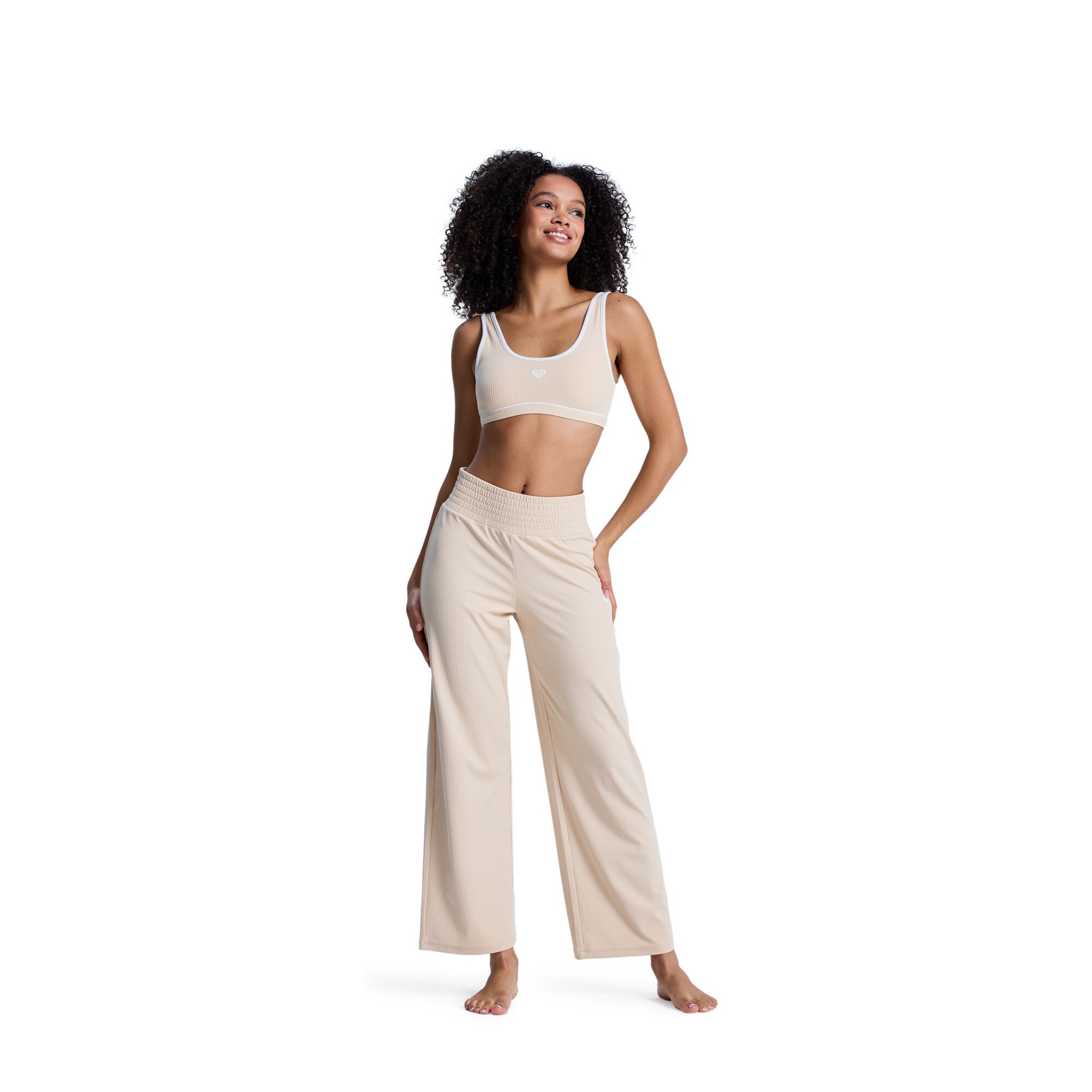 Imagen 0 de Pantalón de mujer Rise & Vibe Roxy Negro