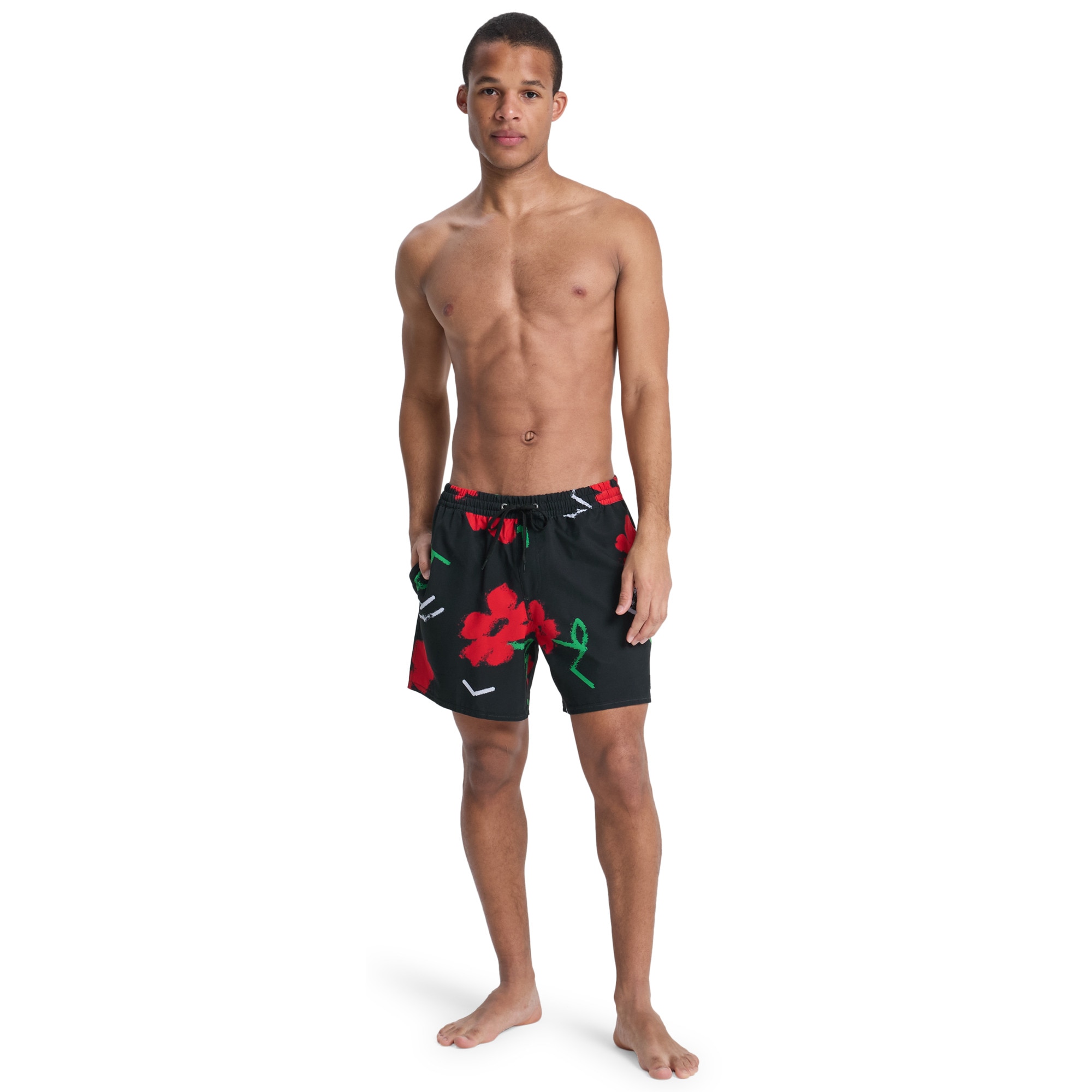 Imagen 6 de Short de Natación de hombre Stretch Printed Volley 16" Quiksilver - Multicolor Multicolor