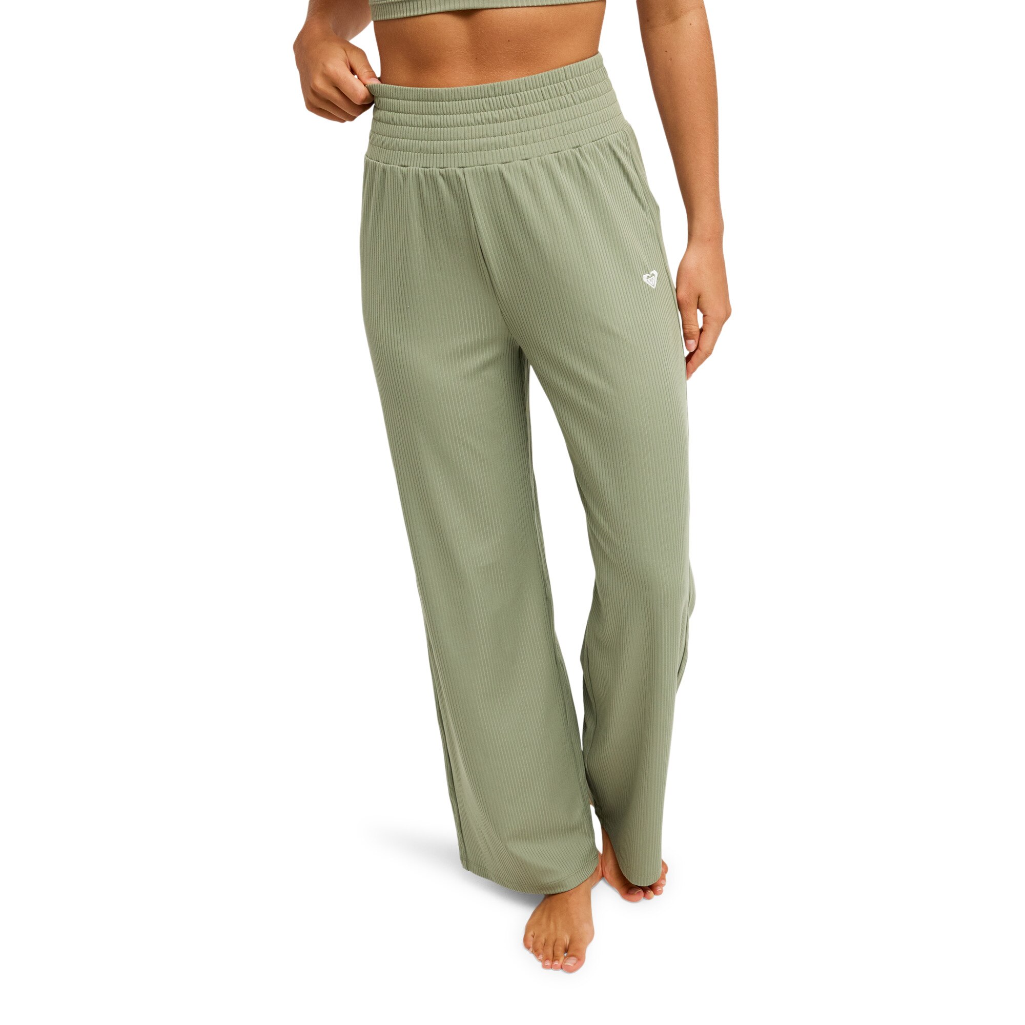 Pantalón de mujer Rise & Vibe Roxy - Verde Oliva Verde Oliva-1