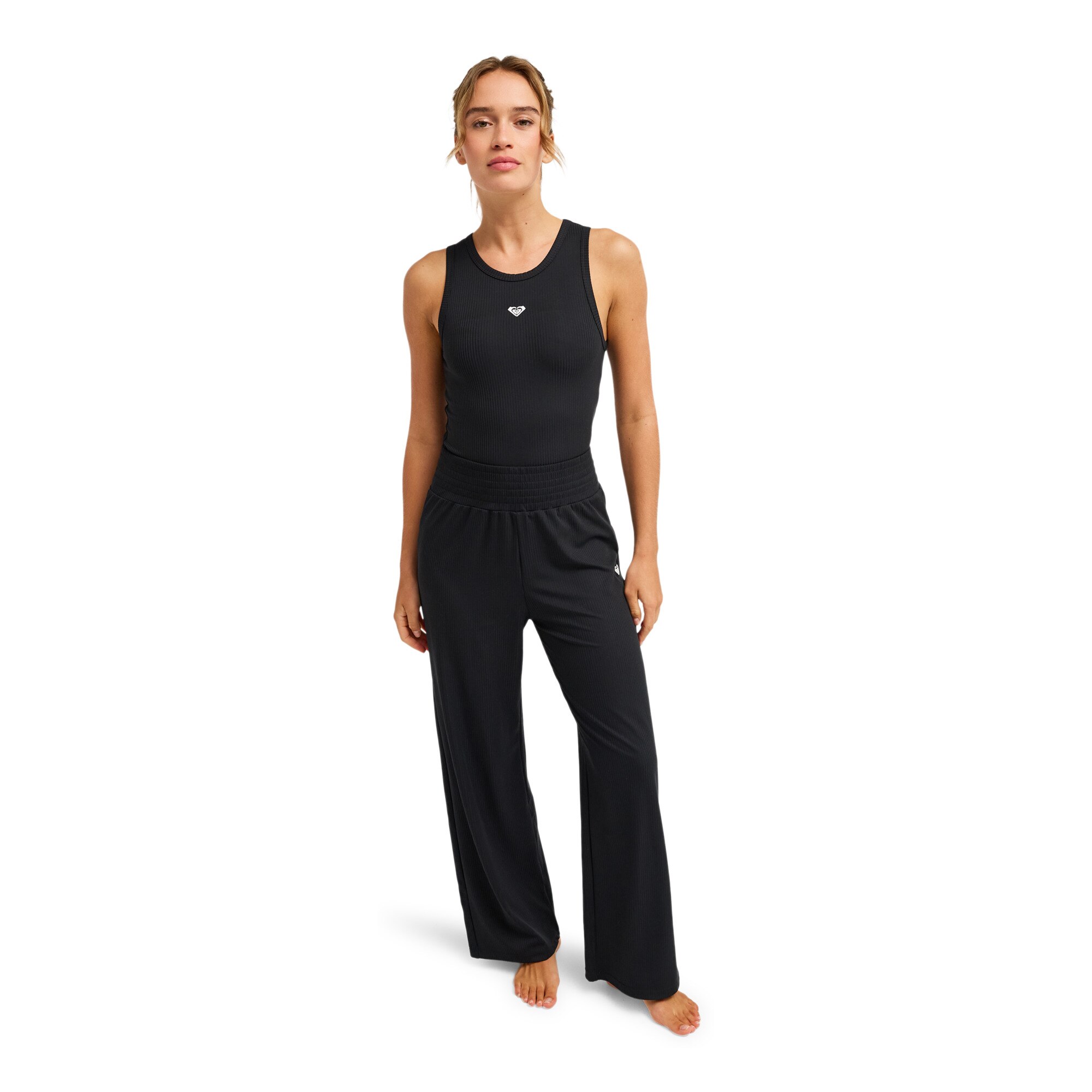 Pantalón de mujer Rise & Vibe Roxy - Negro Negro-5