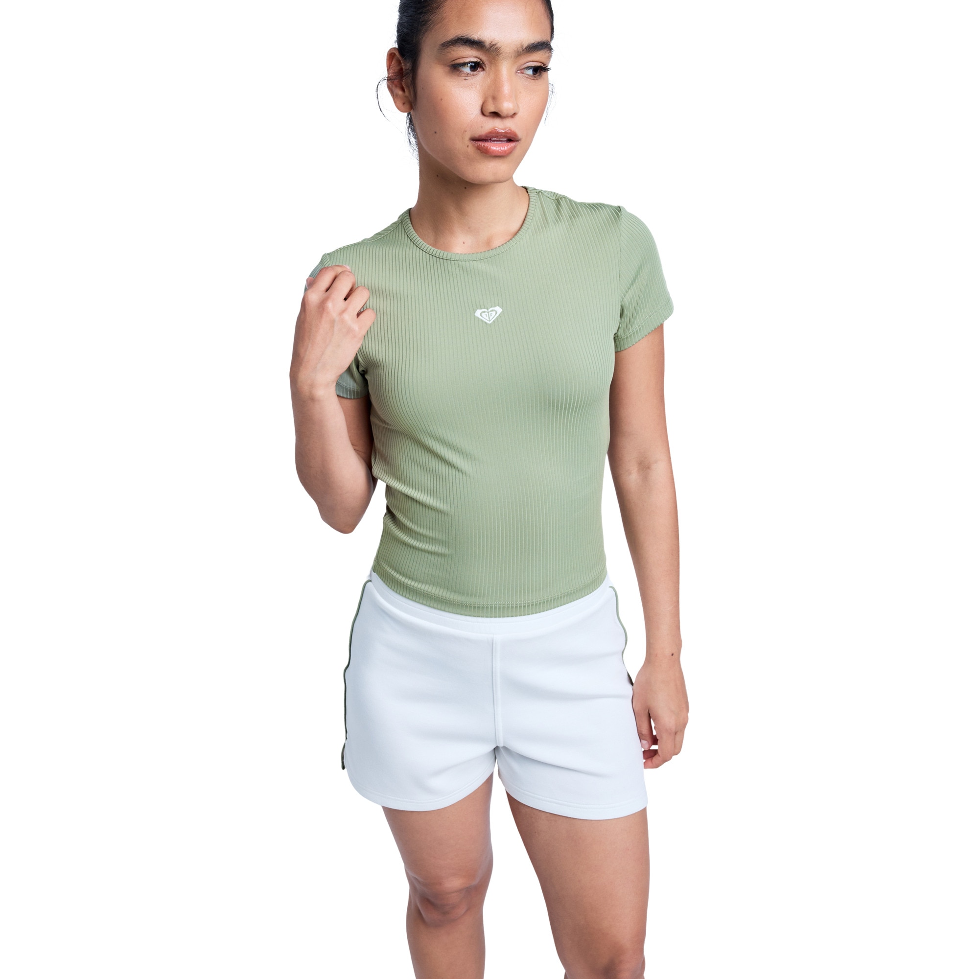 Imagen 1 de Camiseta de mujer Rise & Vibe Roxy - Verde Oliva Verde Oliva