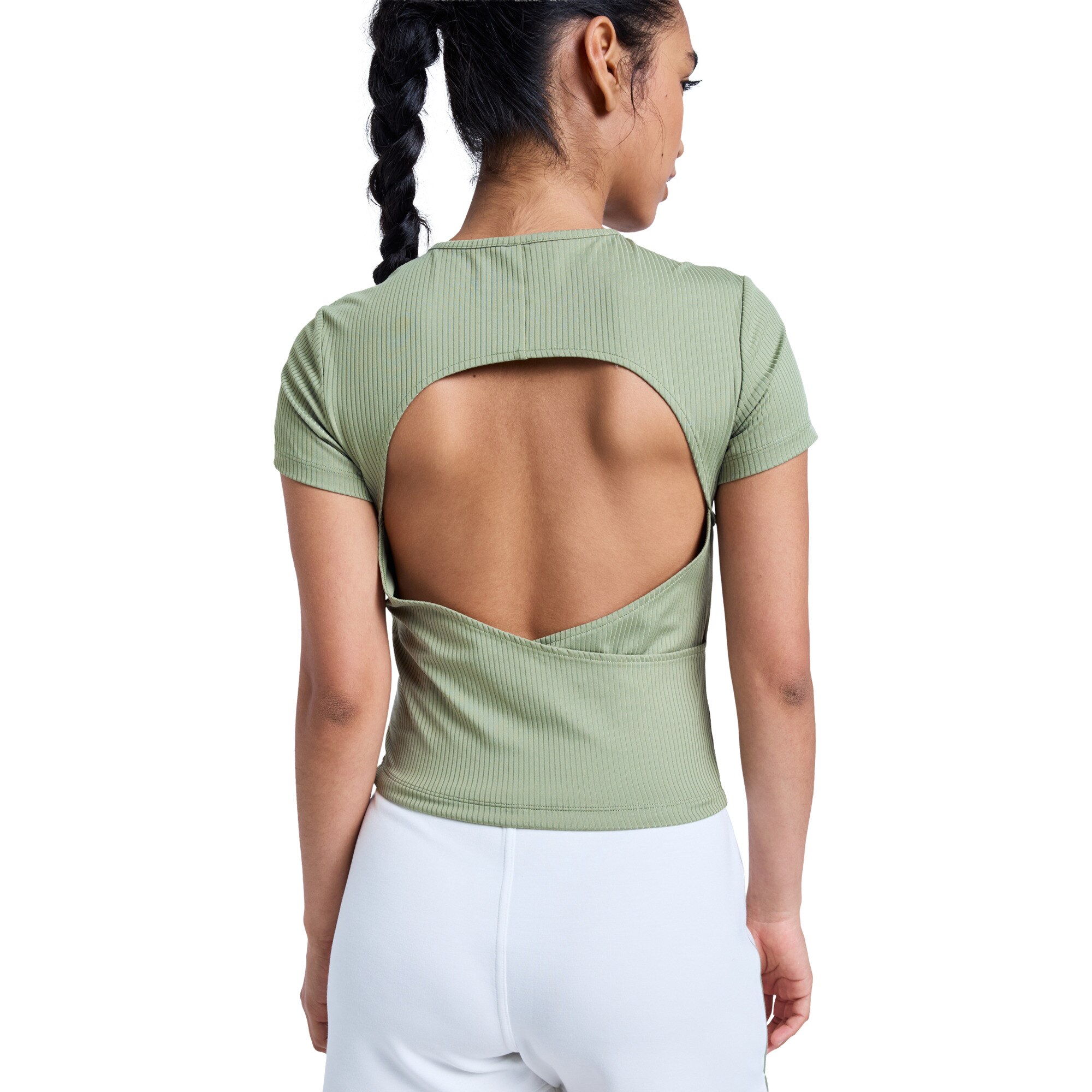 Imagen 2 de Camiseta de mujer Rise & Vibe Roxy - Verde Oliva Verde Oliva