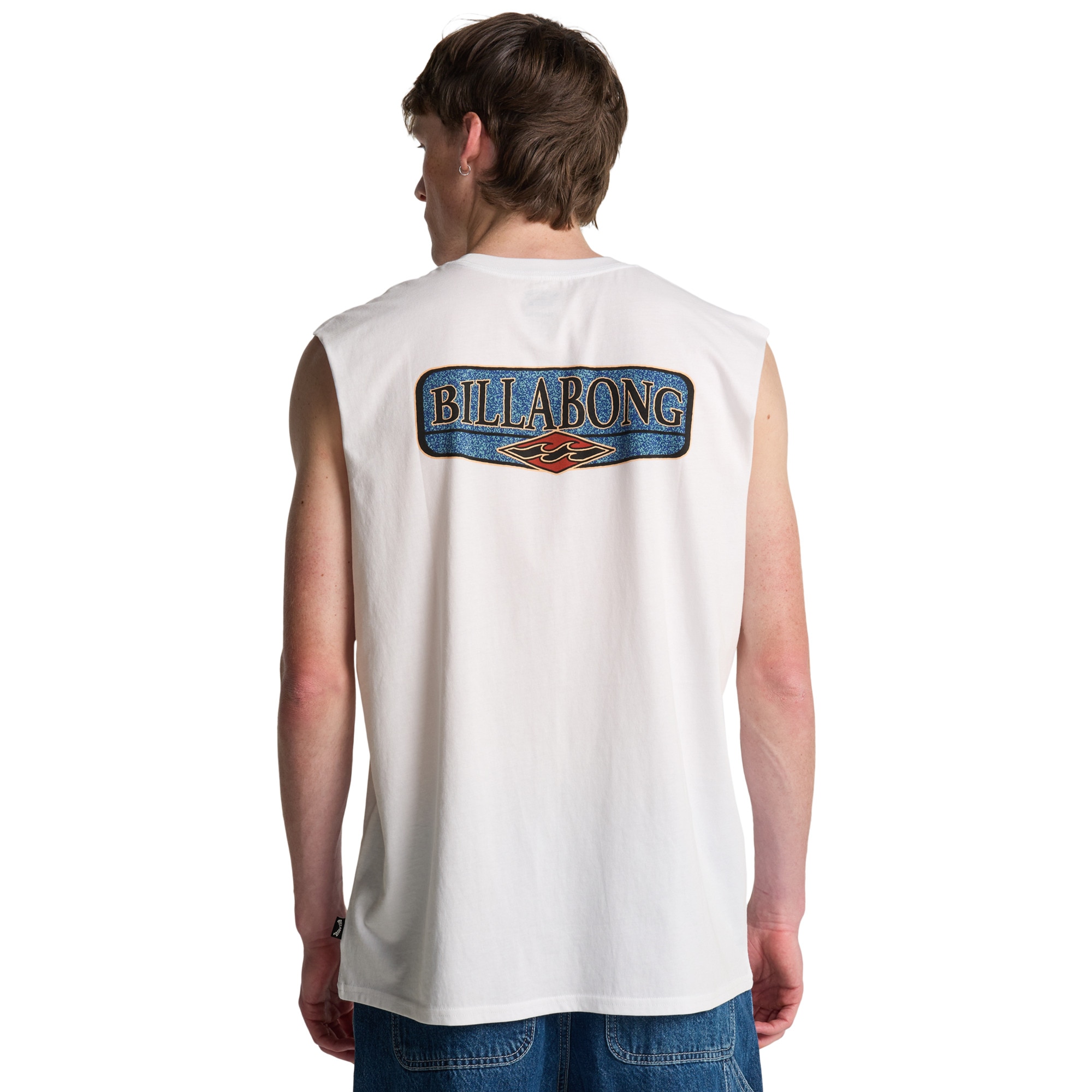 Imagen 2 de Camiseta de hombre Burleigh Billabong - Blanco Blanco