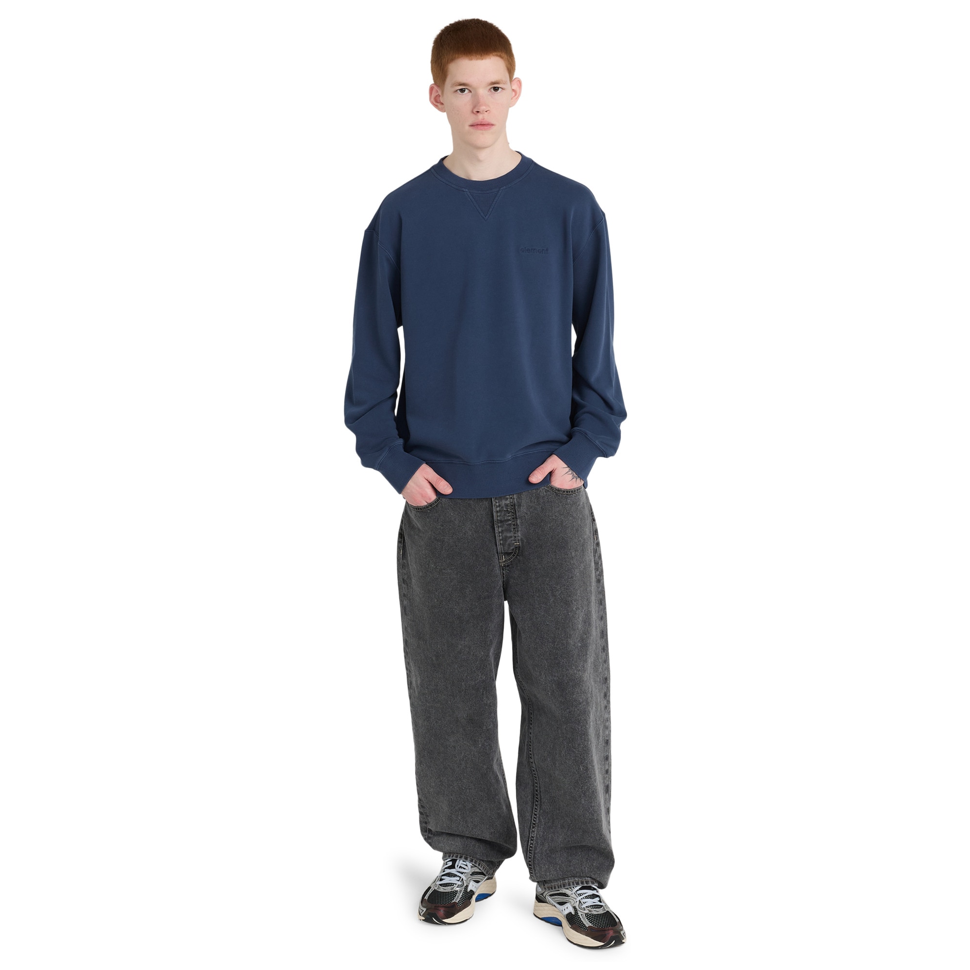 Sudadera de hombre Cornell 3 0 Element - Azul oscuro Azul oscuro-5