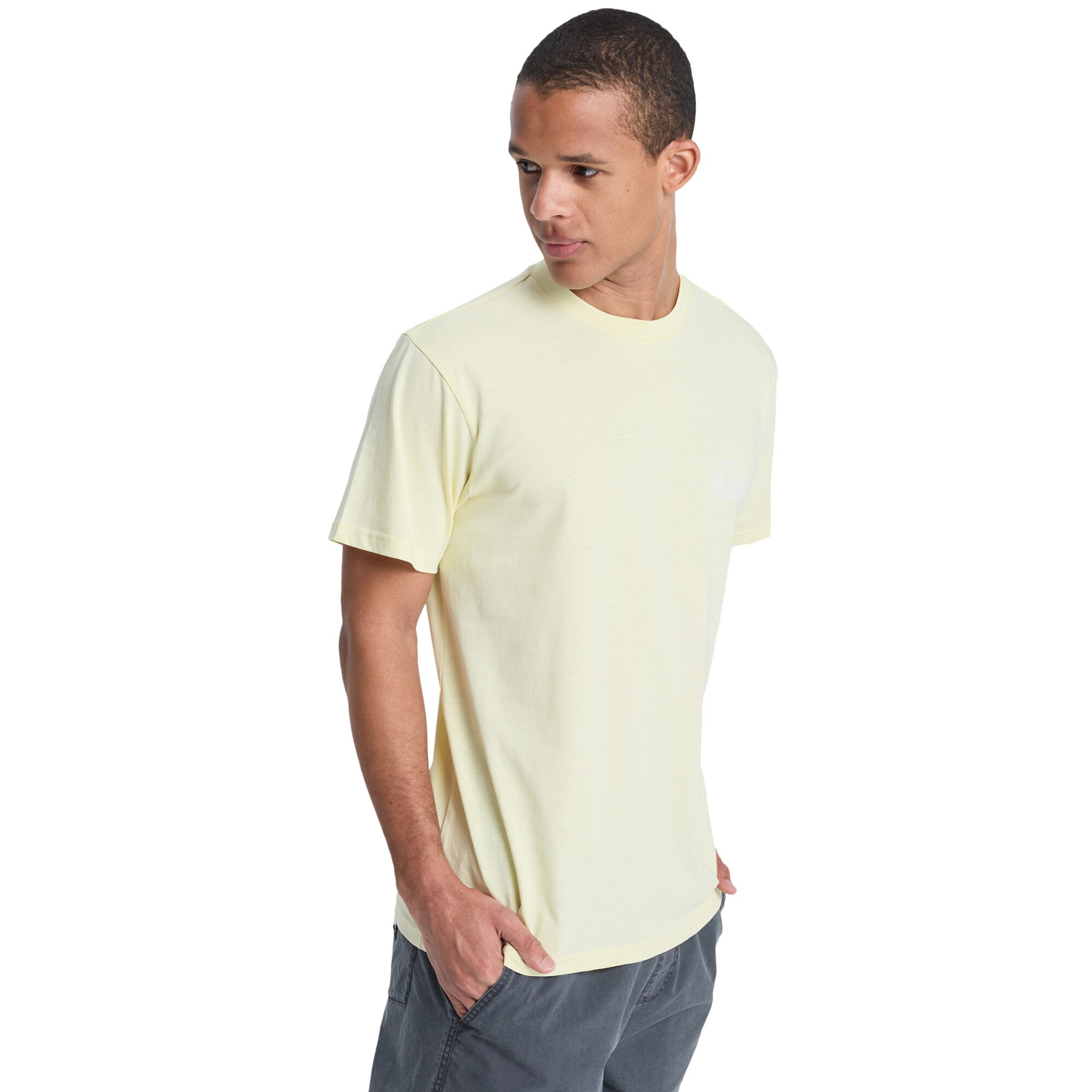 Camiseta de hombre Ev Mini Logo Quiksilver - Verde Verde-3