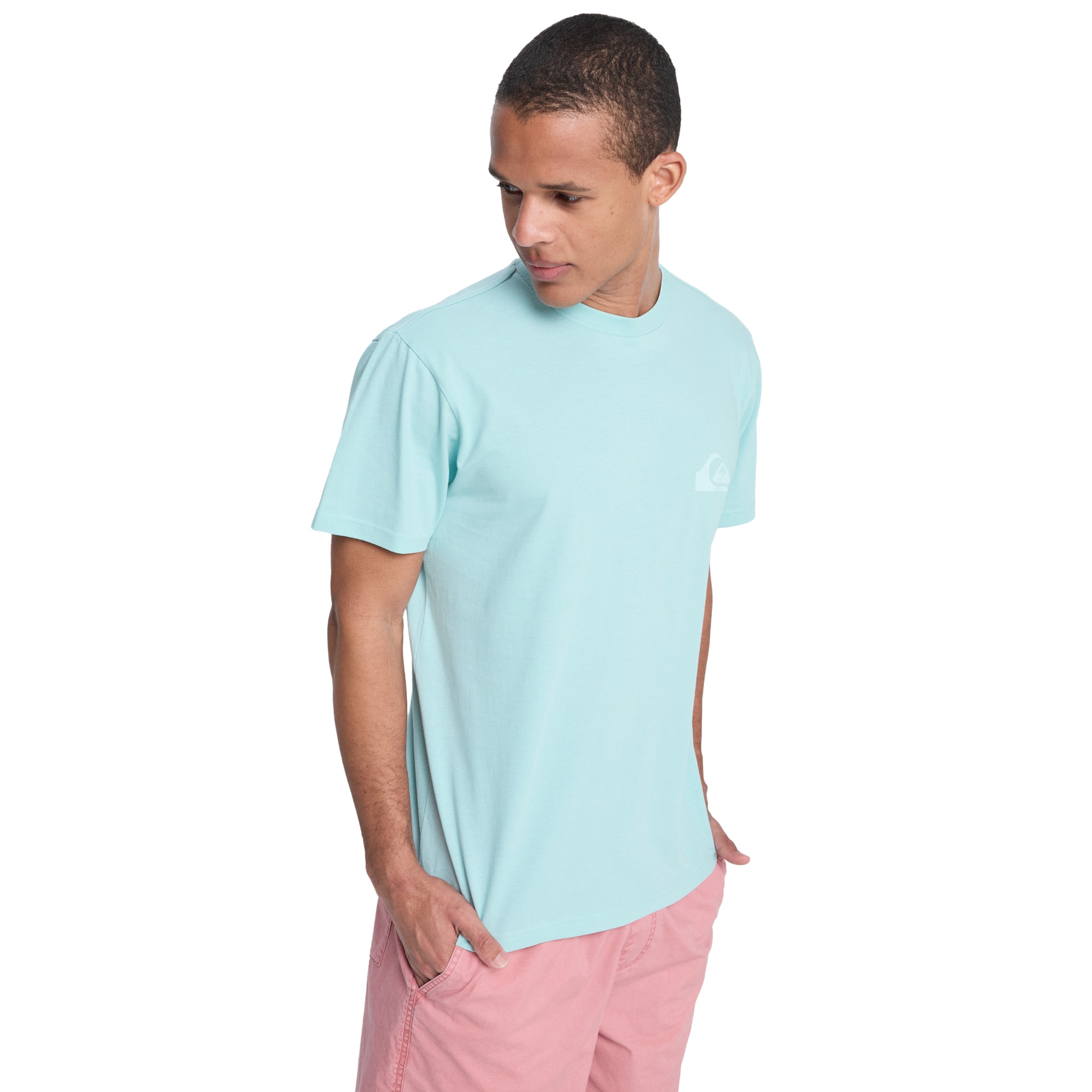 Camiseta de hombre Ev Mini Logo Quiksilver - Azul Azul-3
