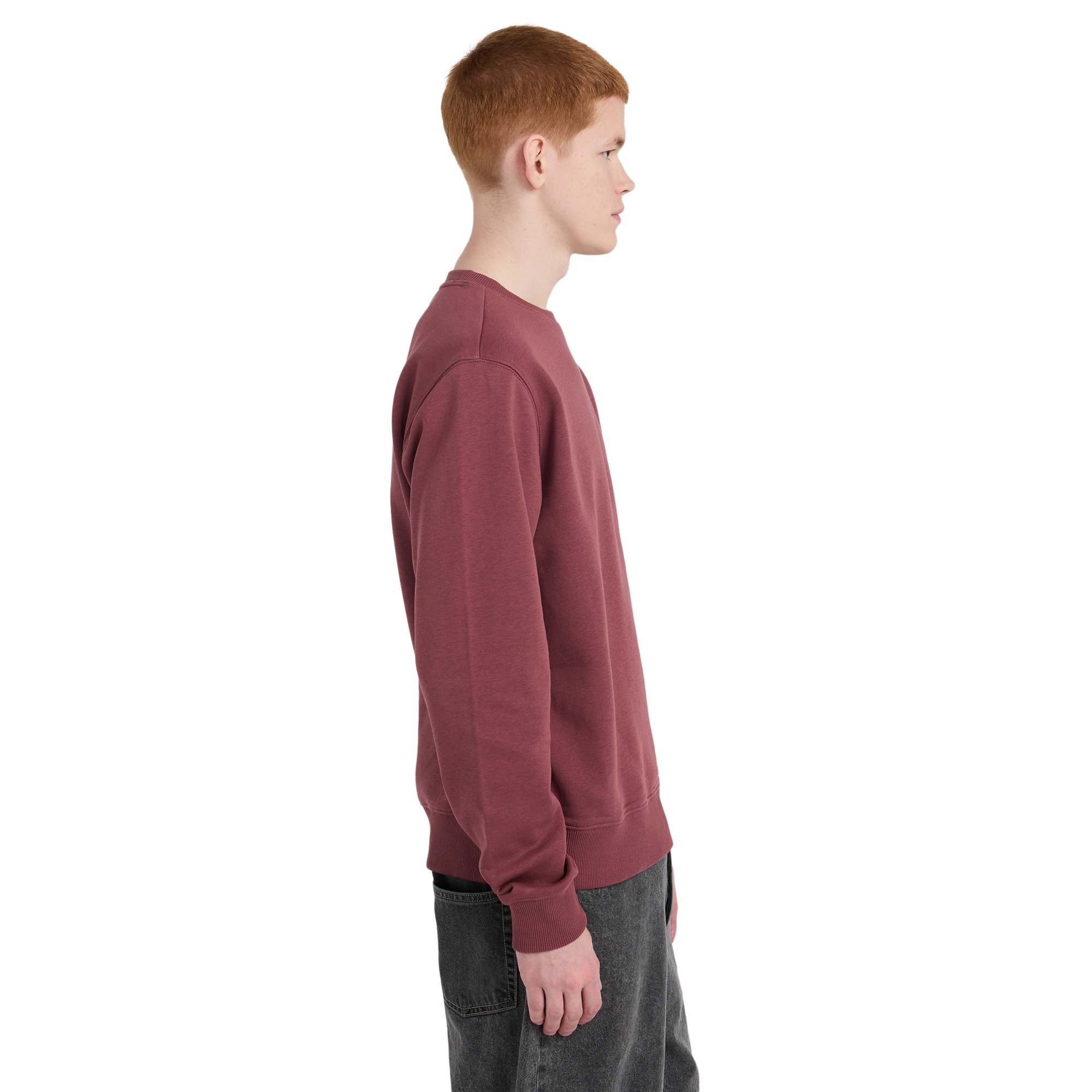 Sudadera de hombre Icon Embroidery Cr Element - Rojo Teja Rojo Teja-3