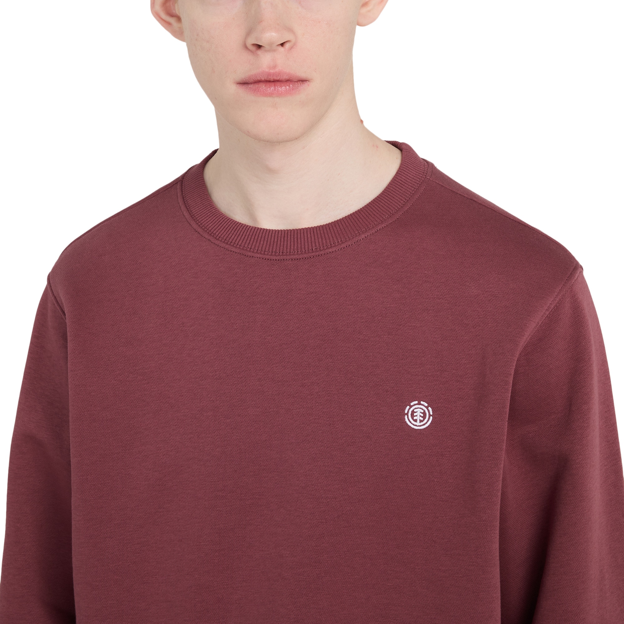 Sudadera de hombre Icon Embroidery Cr Element - Rojo Teja Rojo Teja-4