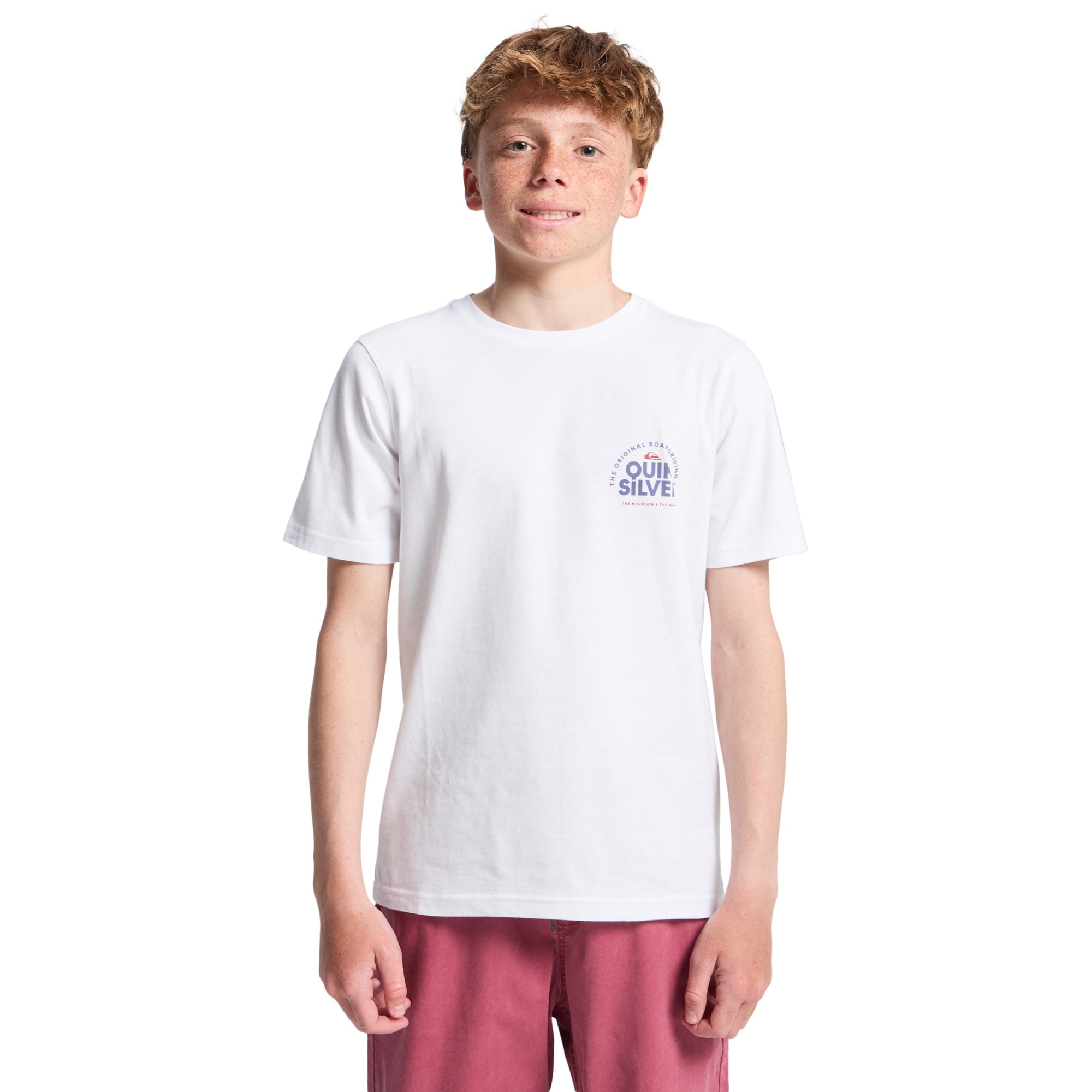 Imagen 0 de Camiseta de niños Fundamental Ride Quiksilver Blanco