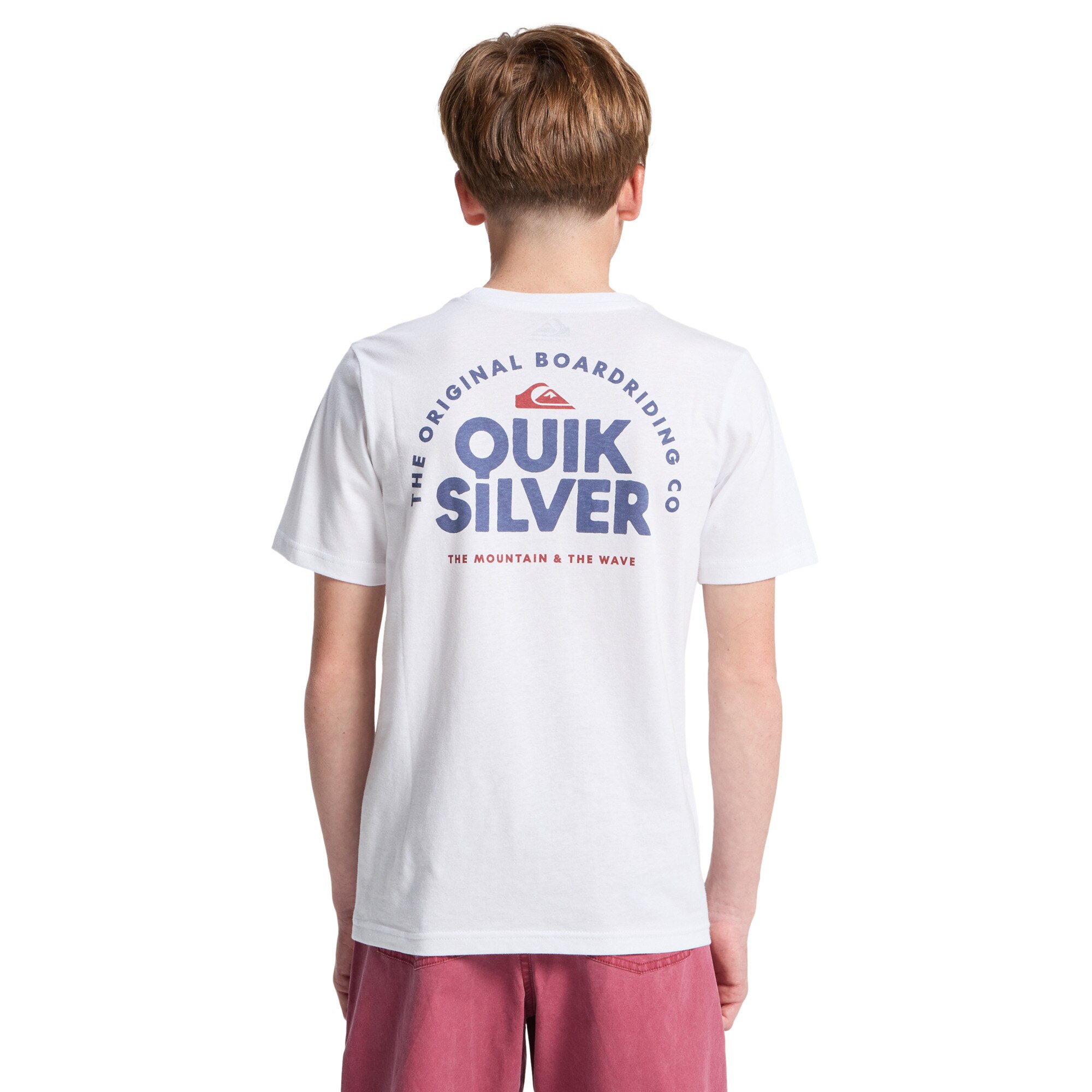 Camiseta de niños Fundamental Ride Quiksilver - Blanco Blanco-2