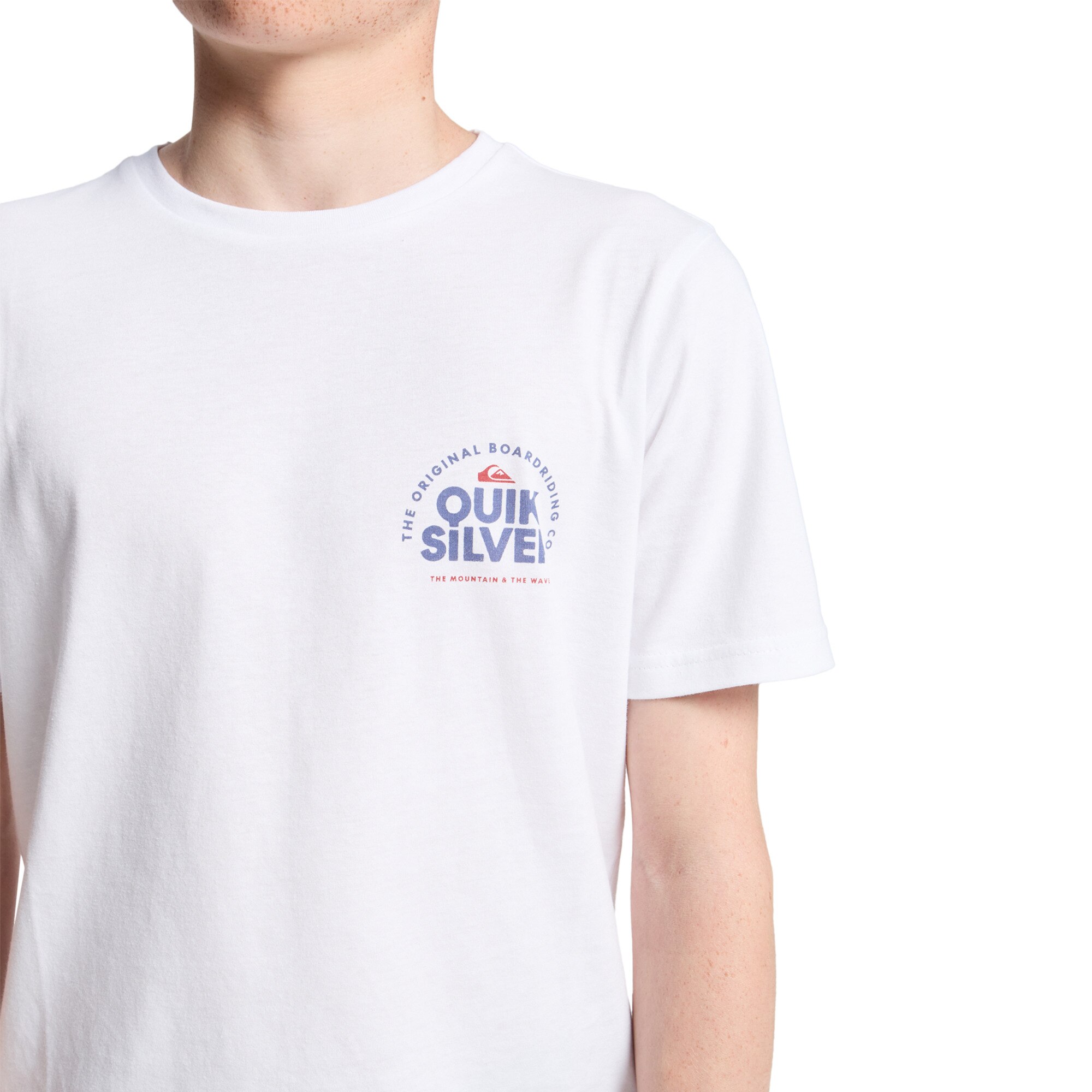 Camiseta de niños Fundamental Ride Quiksilver - Blanco Blanco-4