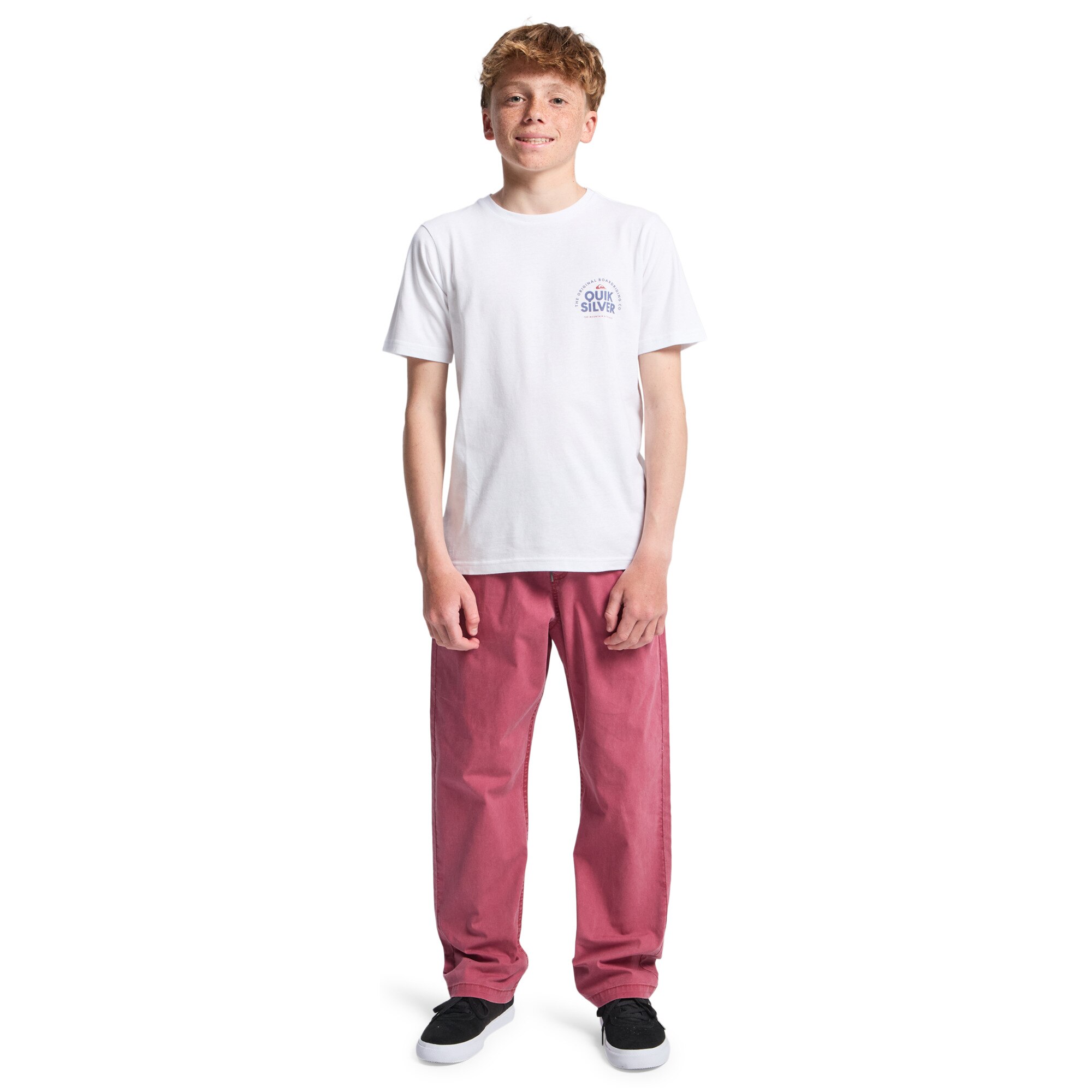 Camiseta de niños Fundamental Ride Quiksilver - Blanco Blanco-5