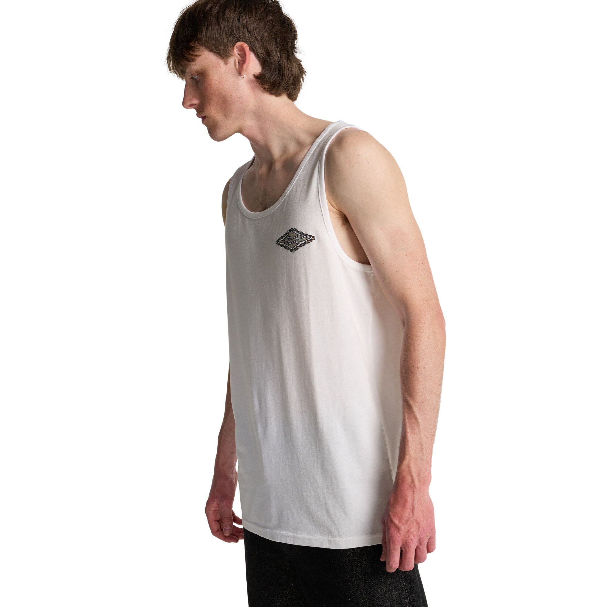 Imagen 4 de Camiseta de hombre Crayon Wave Billabong - Blanco Blanco