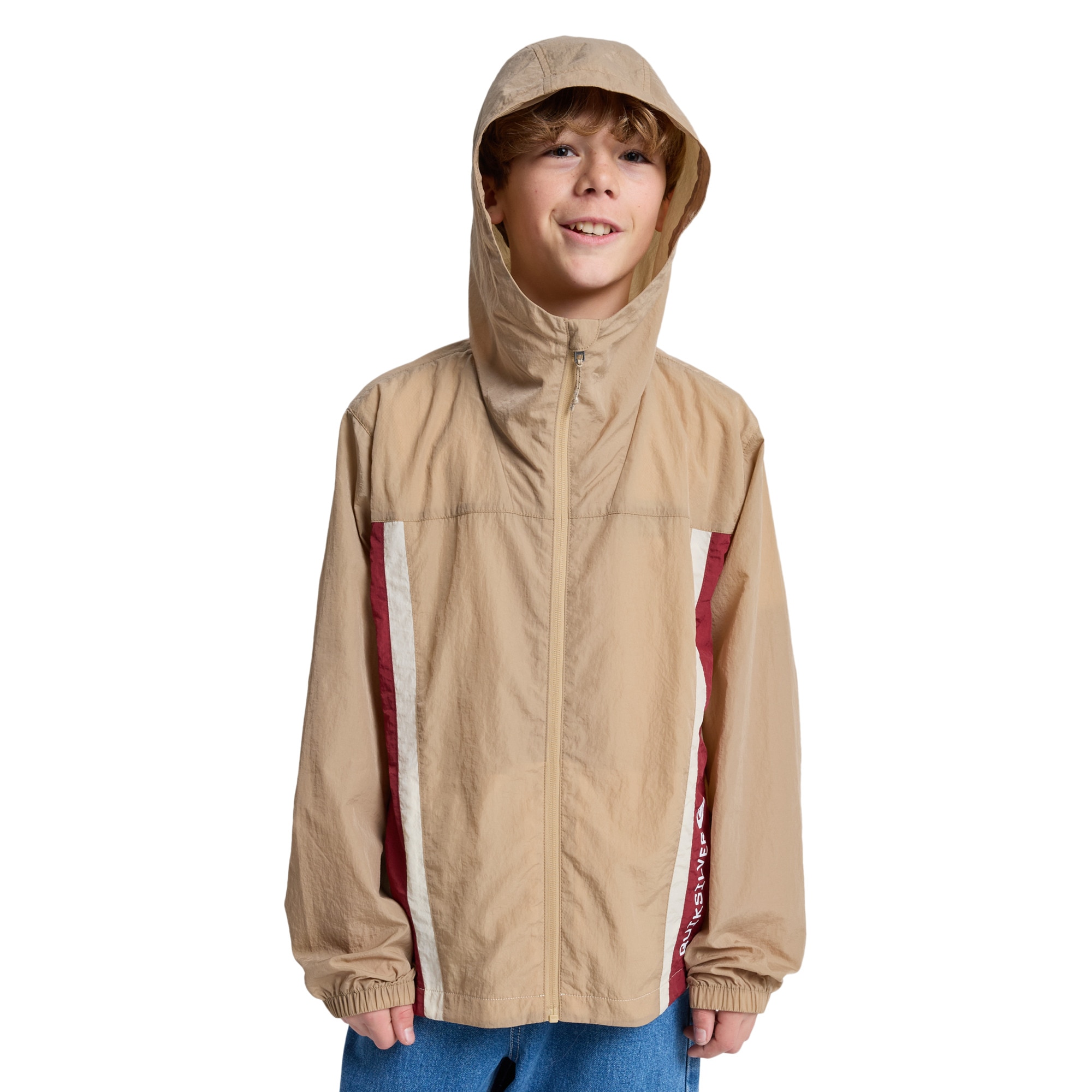 Chaqueta de niños Clicker Quiksilver - Marrón Marrón-6