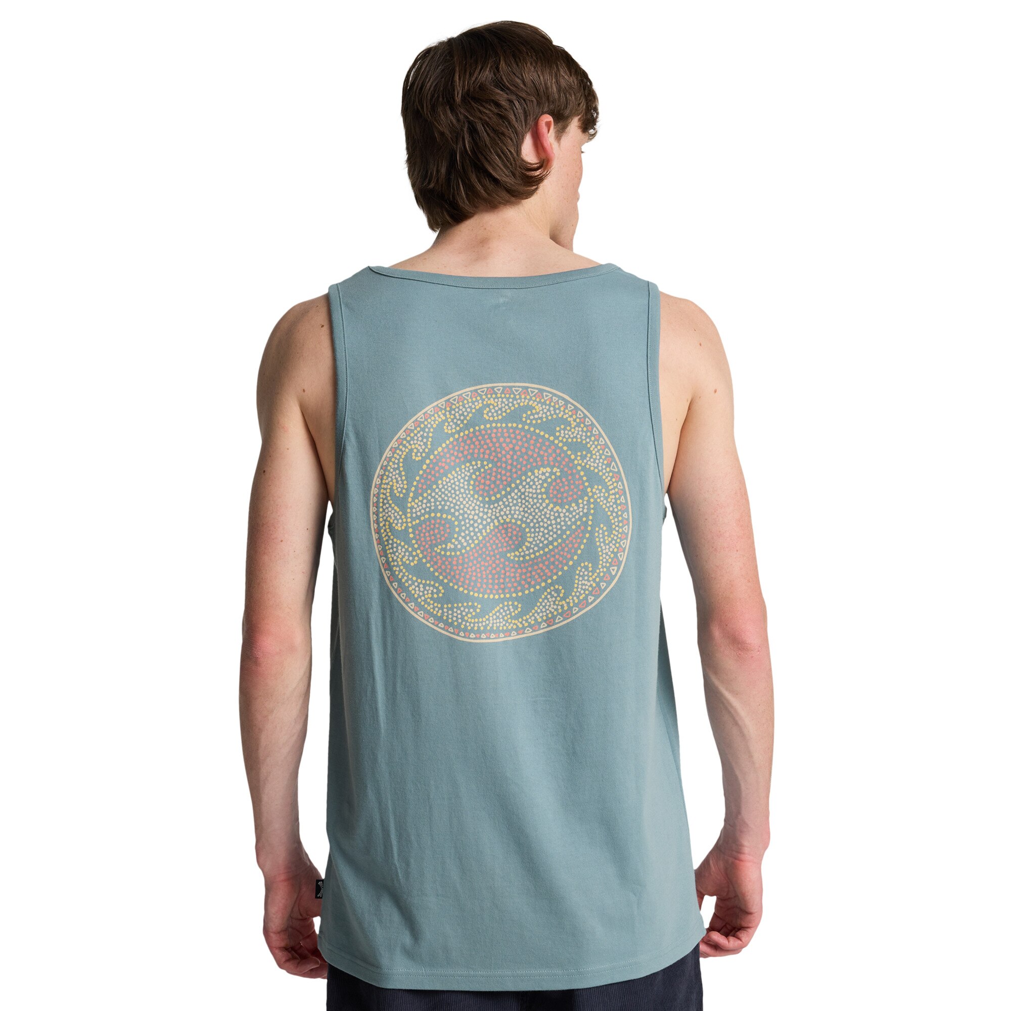 Imagen 2 de Camiseta de hombre Crayon Wave Billabong - Azul Azul