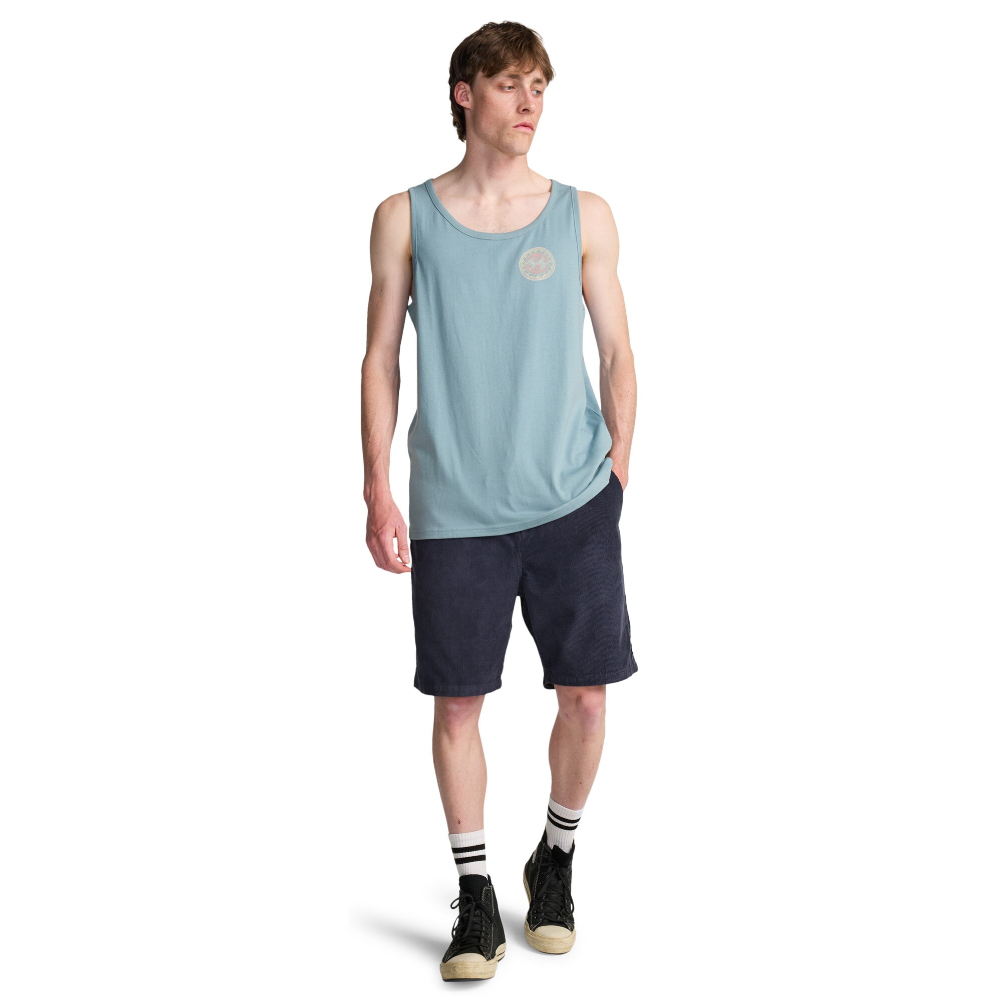 Imagen 3 de Camiseta de hombre Crayon Wave Billabong - Azul Azul