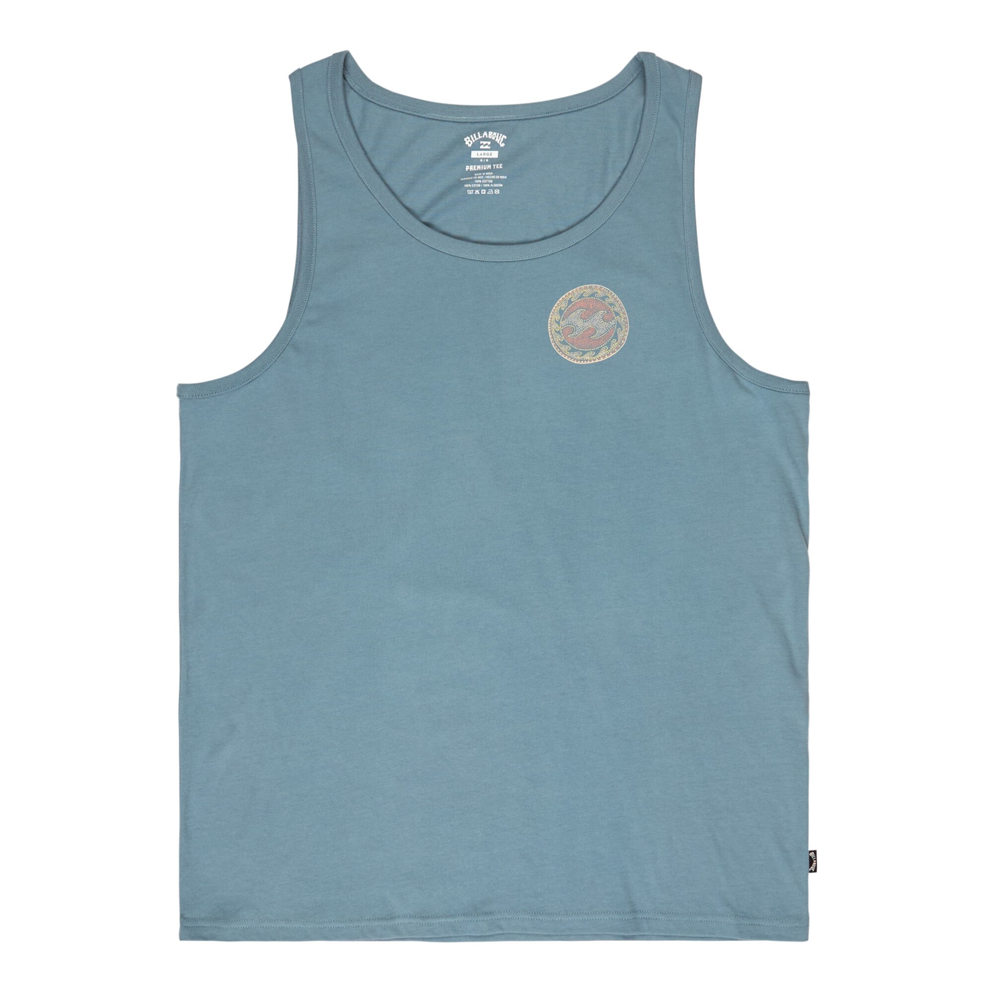 Imagen 6 de Camiseta de hombre Crayon Wave Billabong - Azul Azul