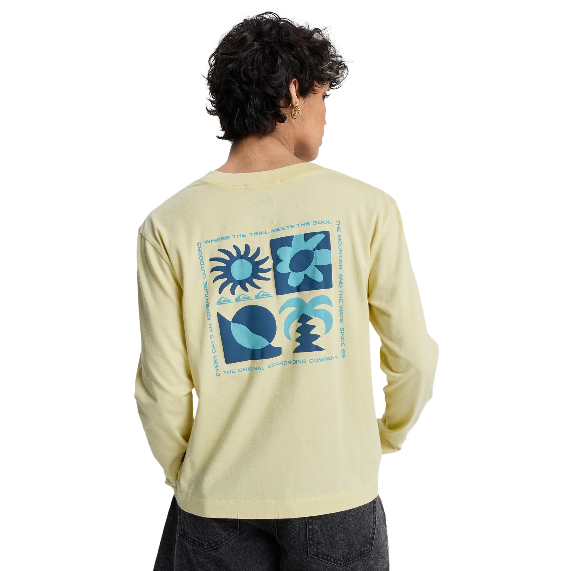 Imagen 2 de Camiseta de mujer Standard Quiksilver - Verde Verde