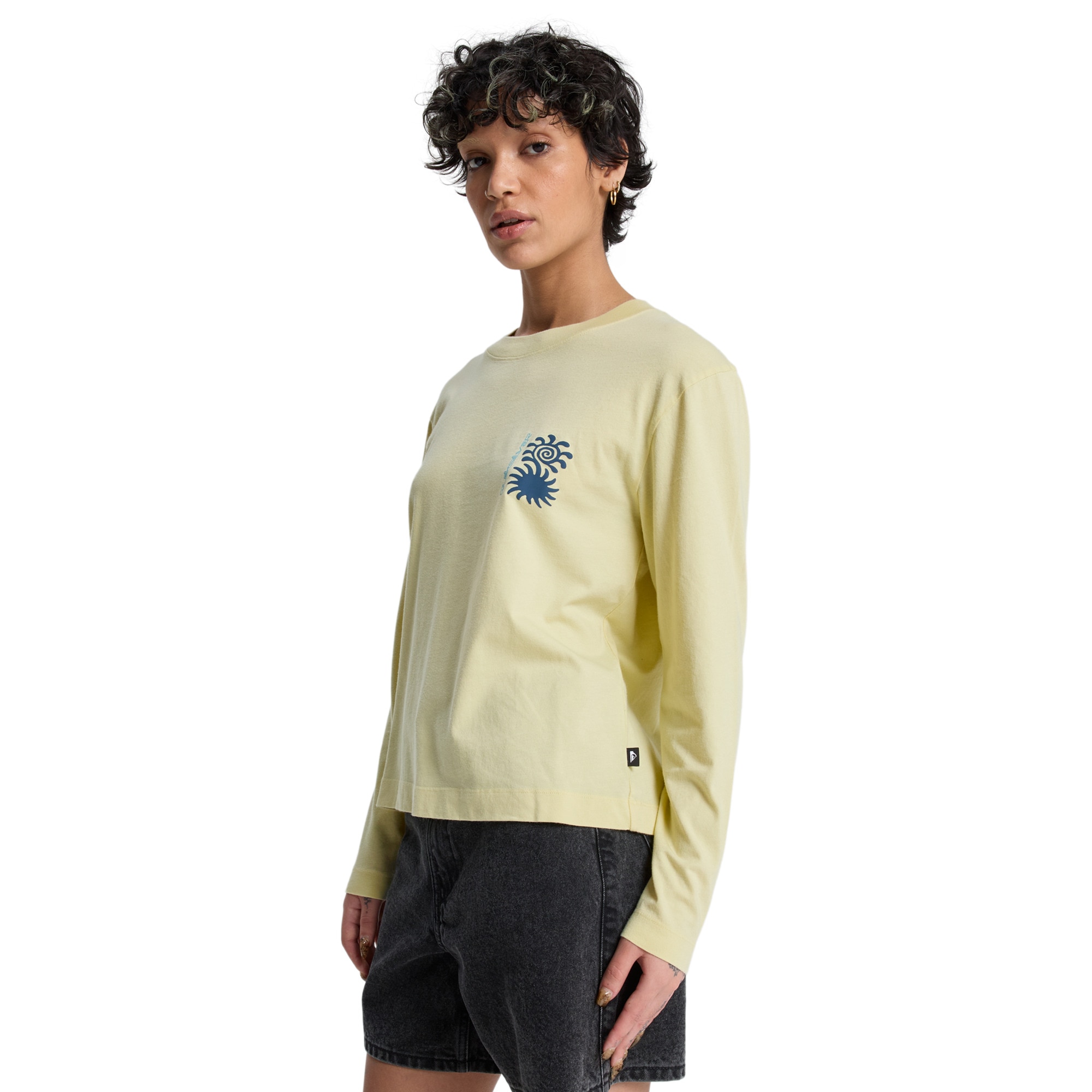 Imagen 3 de Camiseta de mujer Standard Quiksilver - Verde Verde