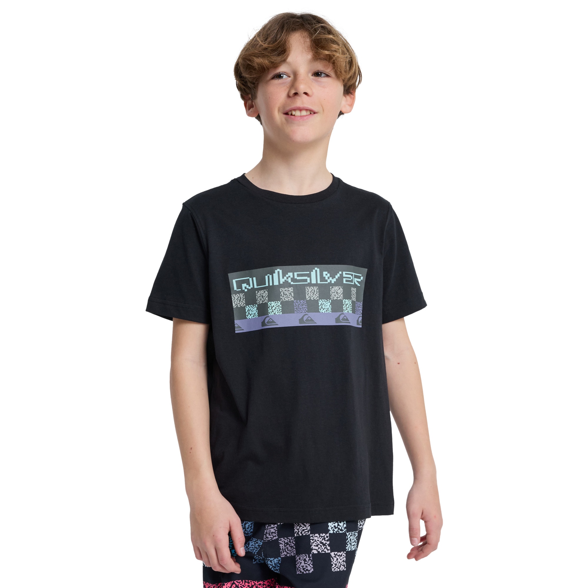 Camiseta de niños Next Gen Quiksilver - Negro Negro-1