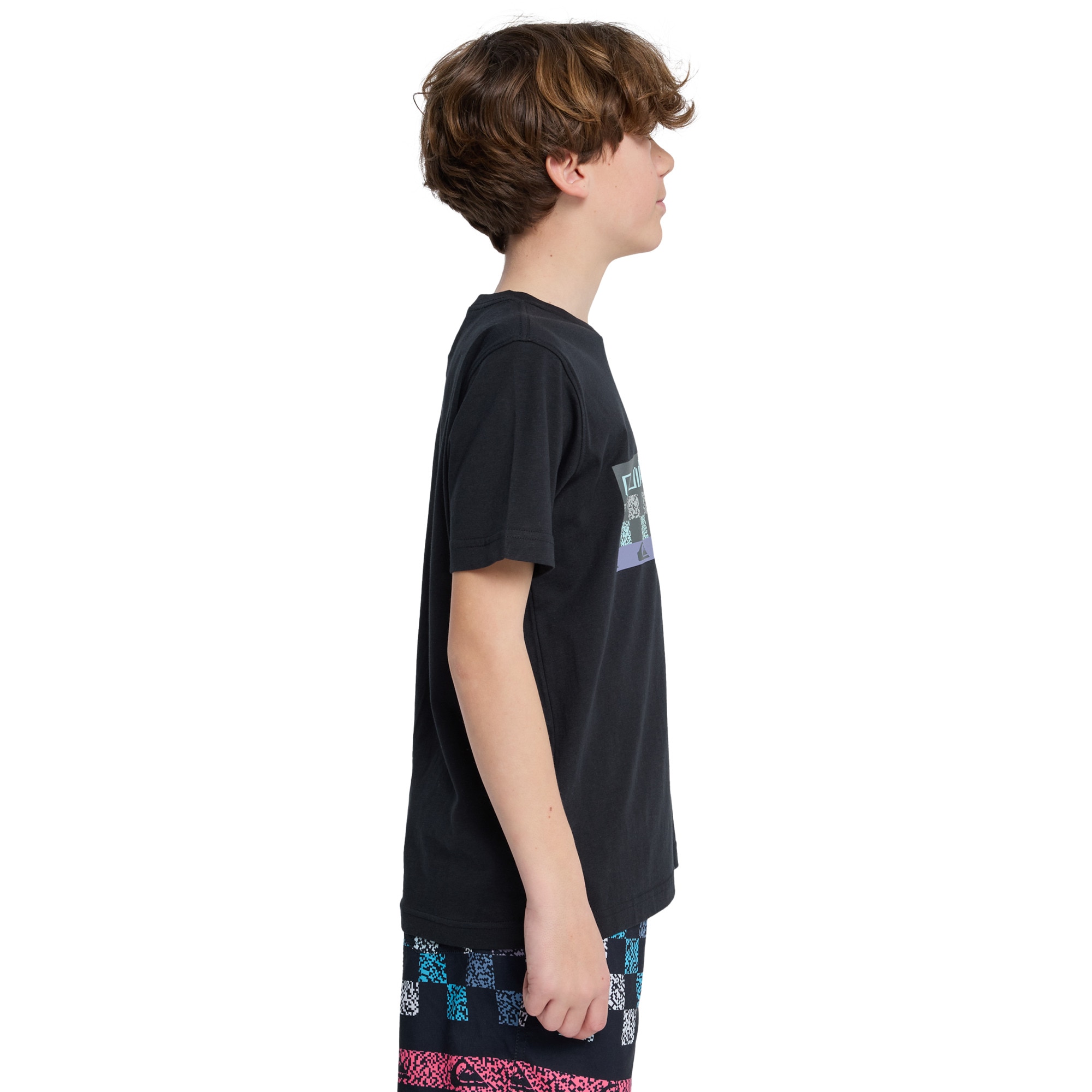 Camiseta de niños Next Gen Quiksilver - Negro Negro-3