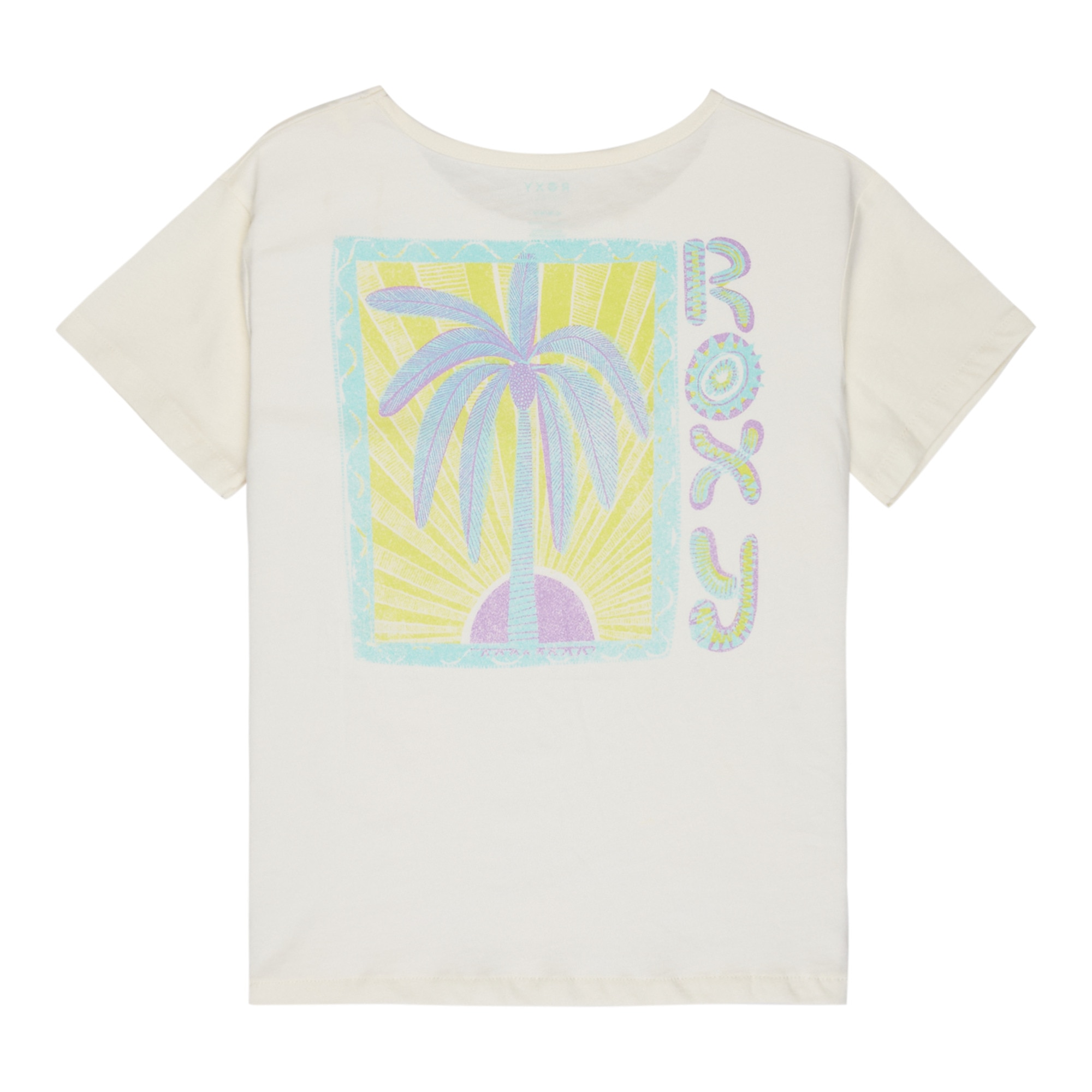Camiseta de niños Lilyregular Night Vintage Roxy - Blanco Blanco-6