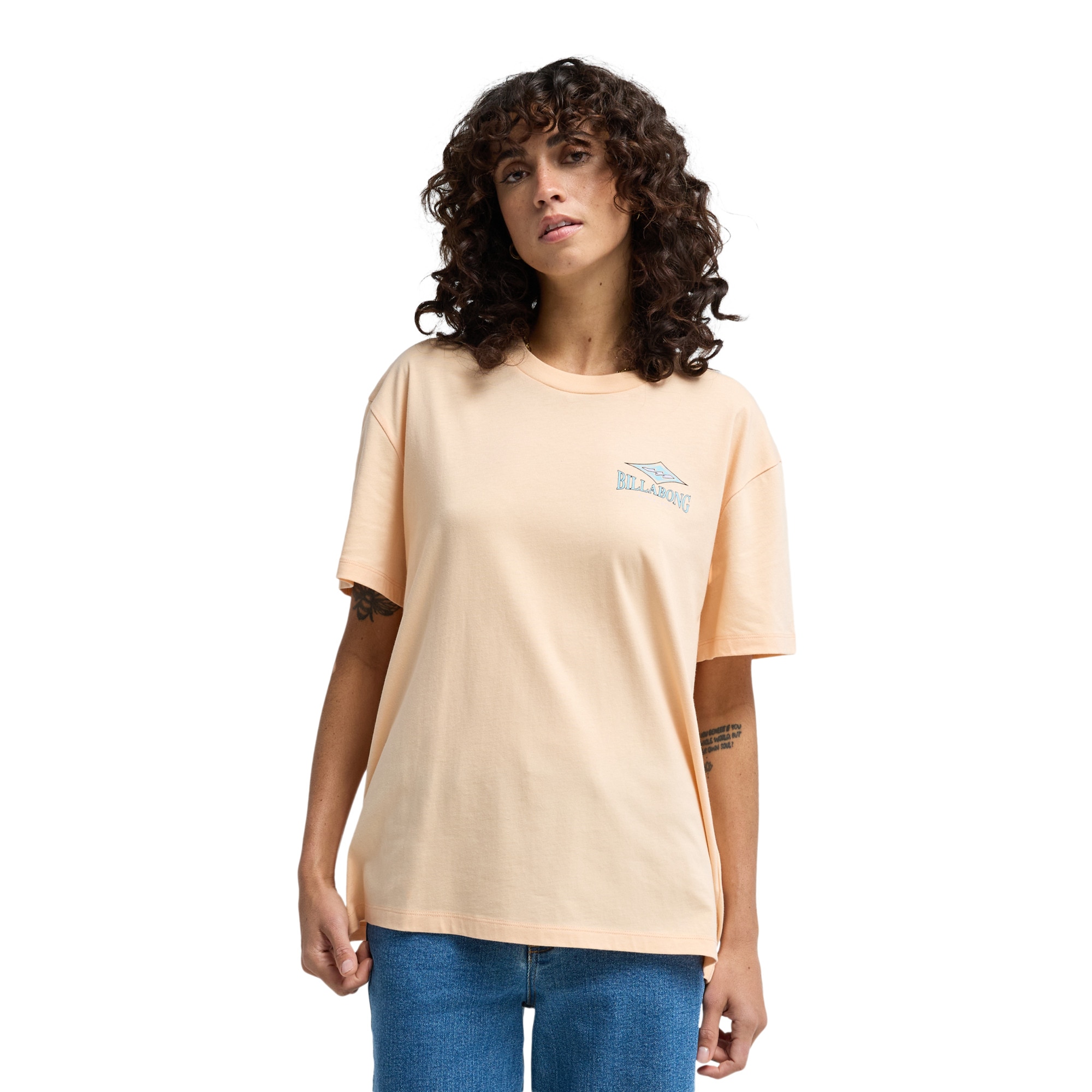 Imagen 0 de Camiseta de mujer Heritage Baker Billabong Rosa