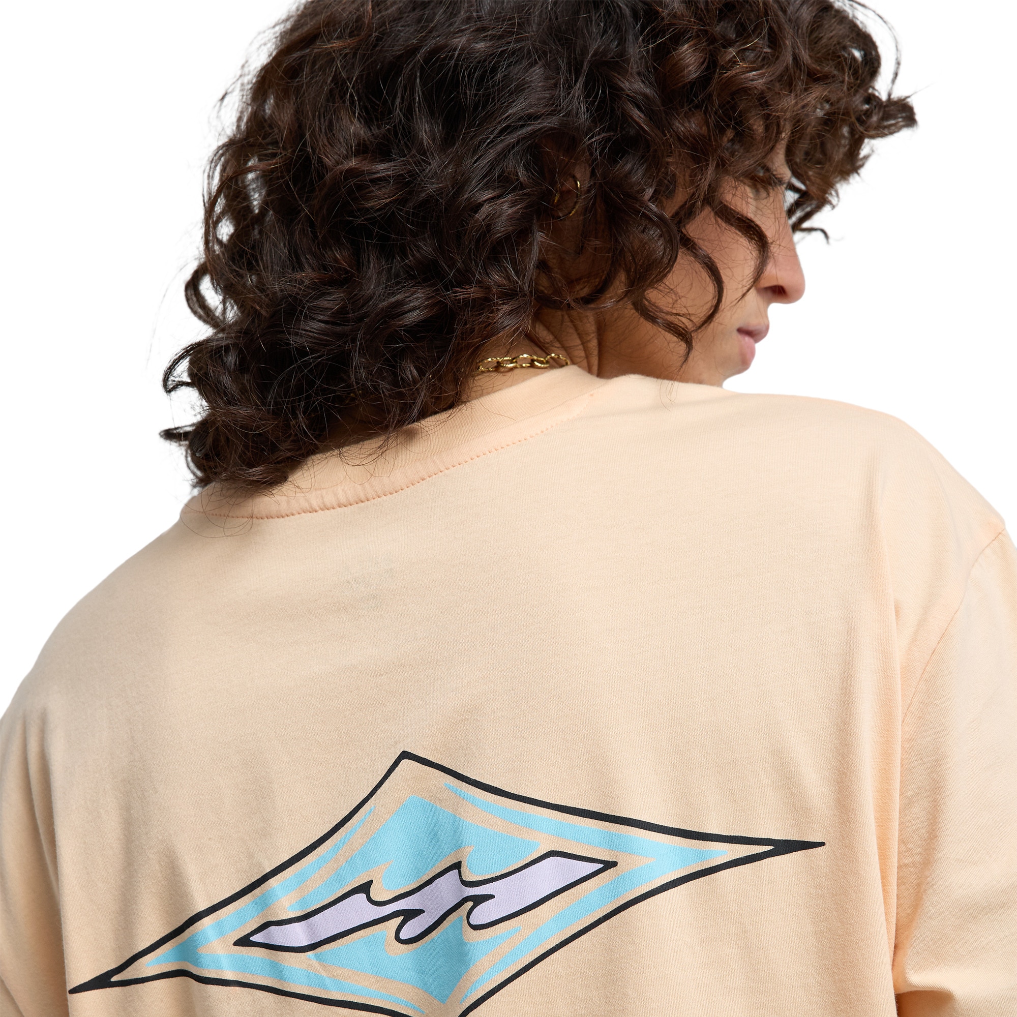 Camiseta de mujer Heritage Baker Billabong - Rosa Rosa-6