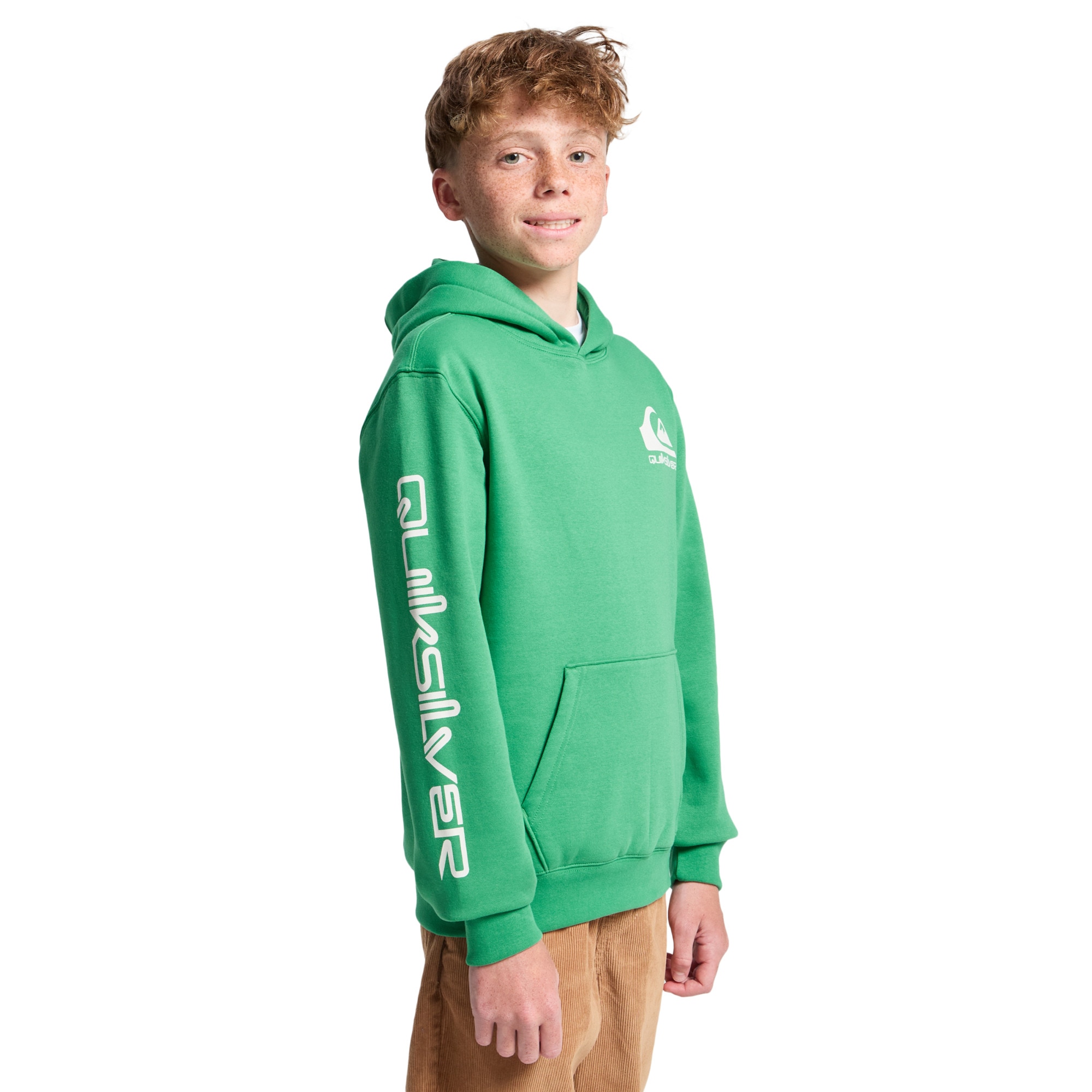 Sudadera de niños Omni Logo Quiksilver - Verde Verde-3