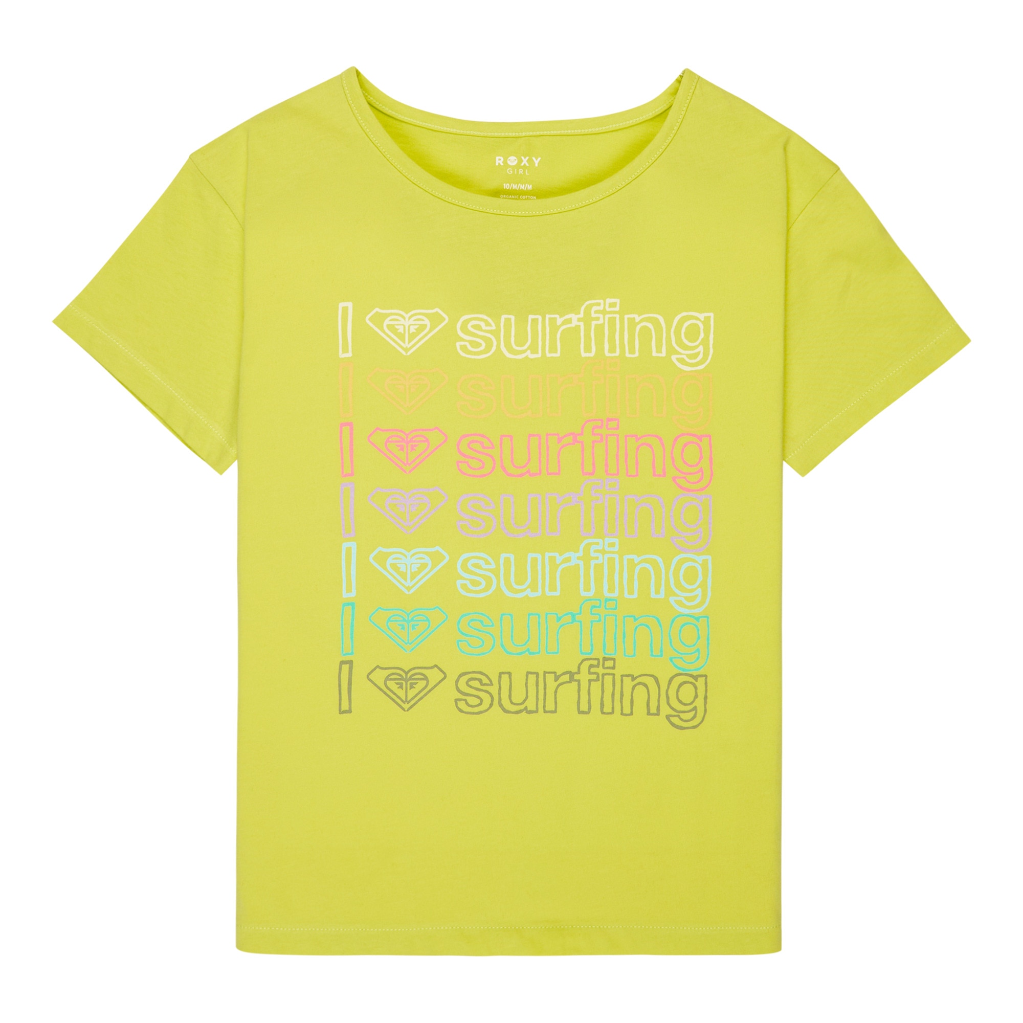 Imagen 0 de Camiseta de niños Lilyregular Night Vintage Roxy Verde