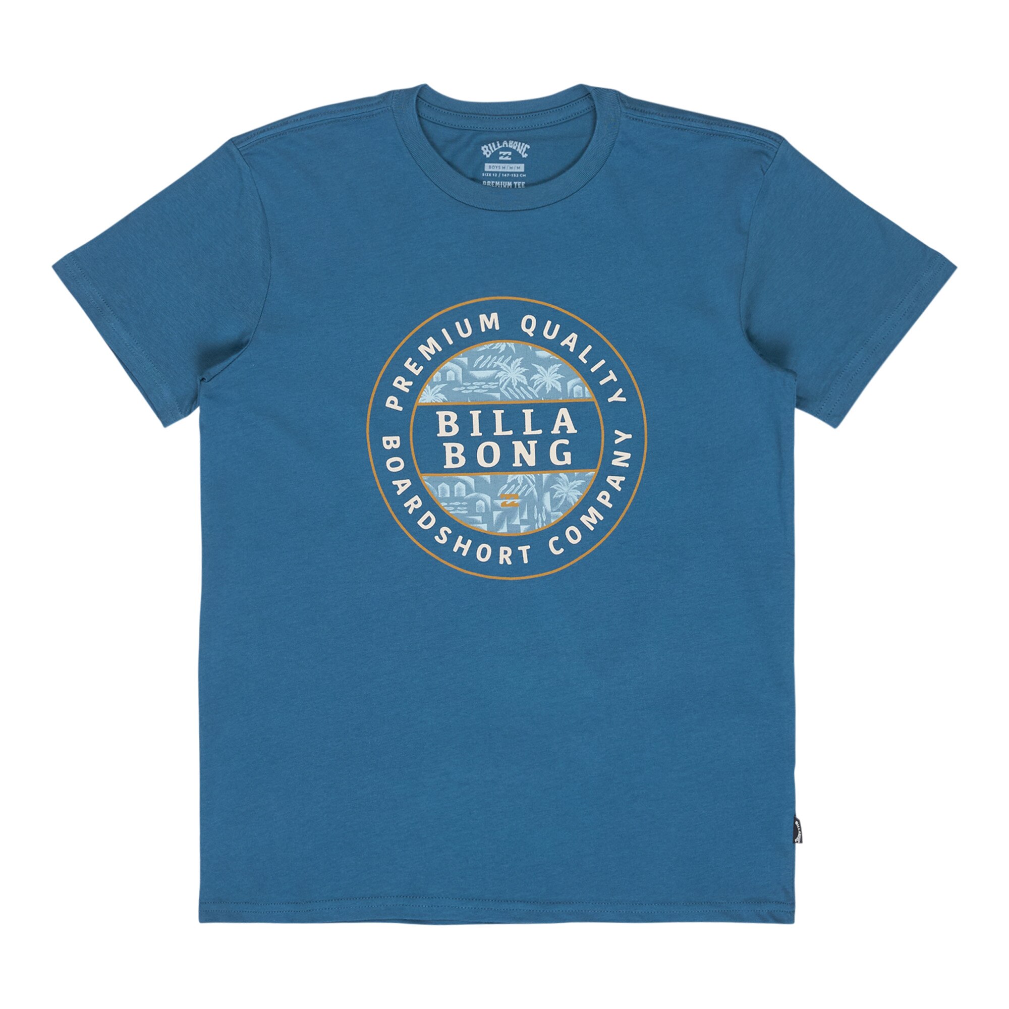 Imagen 0 de Camiseta de niños Rotor Fill Billabong Azul marino