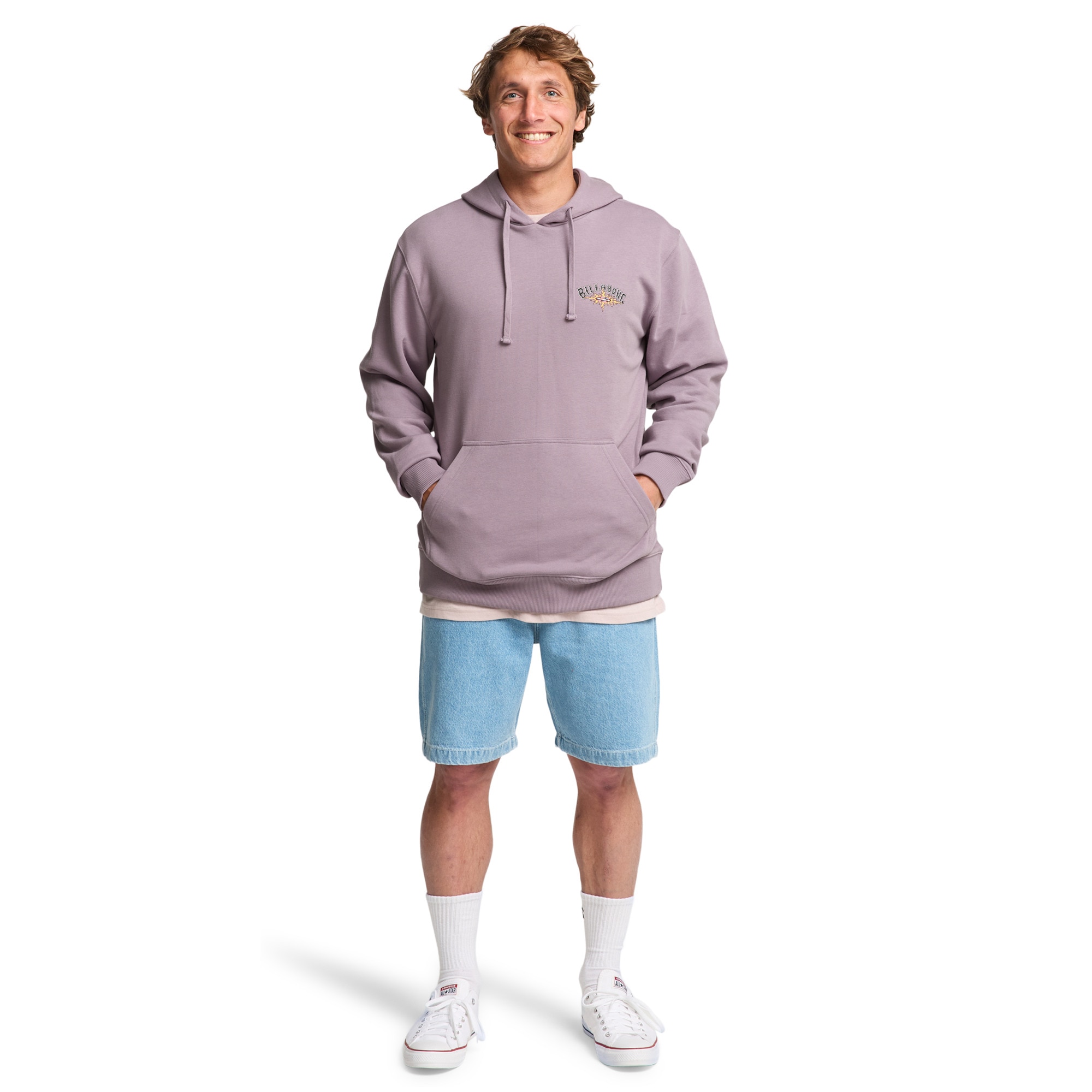 Sudadera de hombre Foundation Billabong - Morado Morado-2