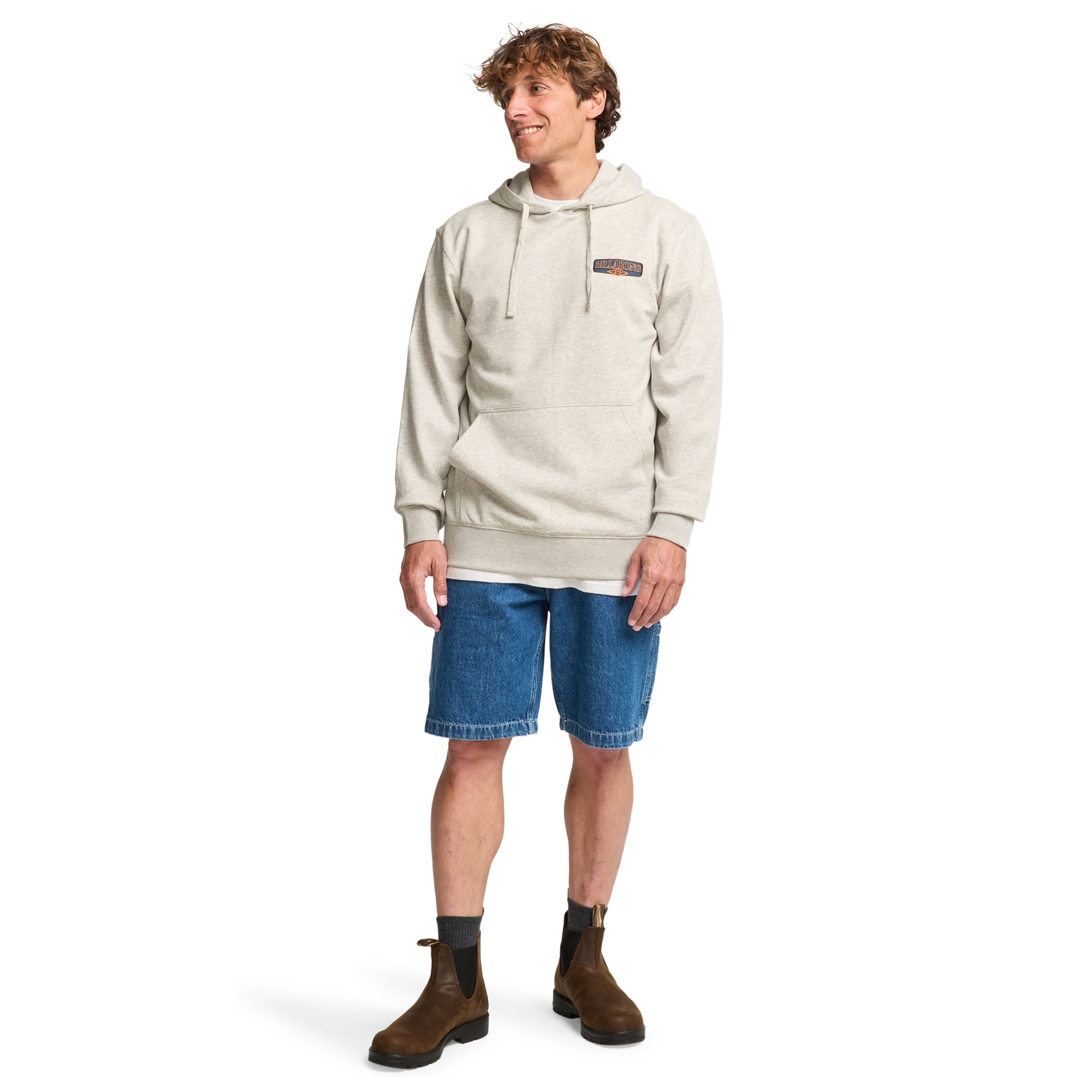Sudadera de hombre Foundation Billabong - Gris Gris-2