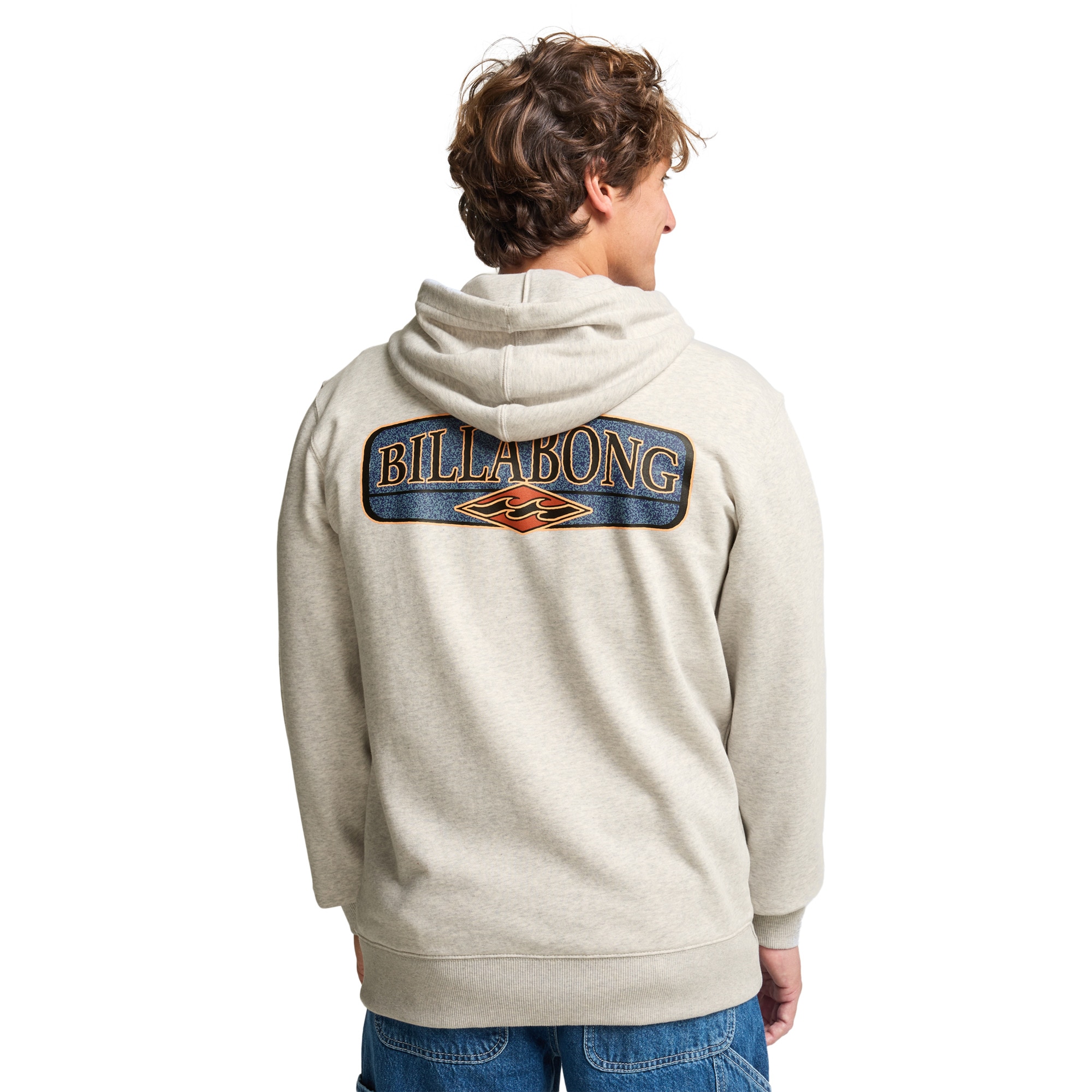 Sudadera de hombre Foundation Billabong - Gris Gris-3