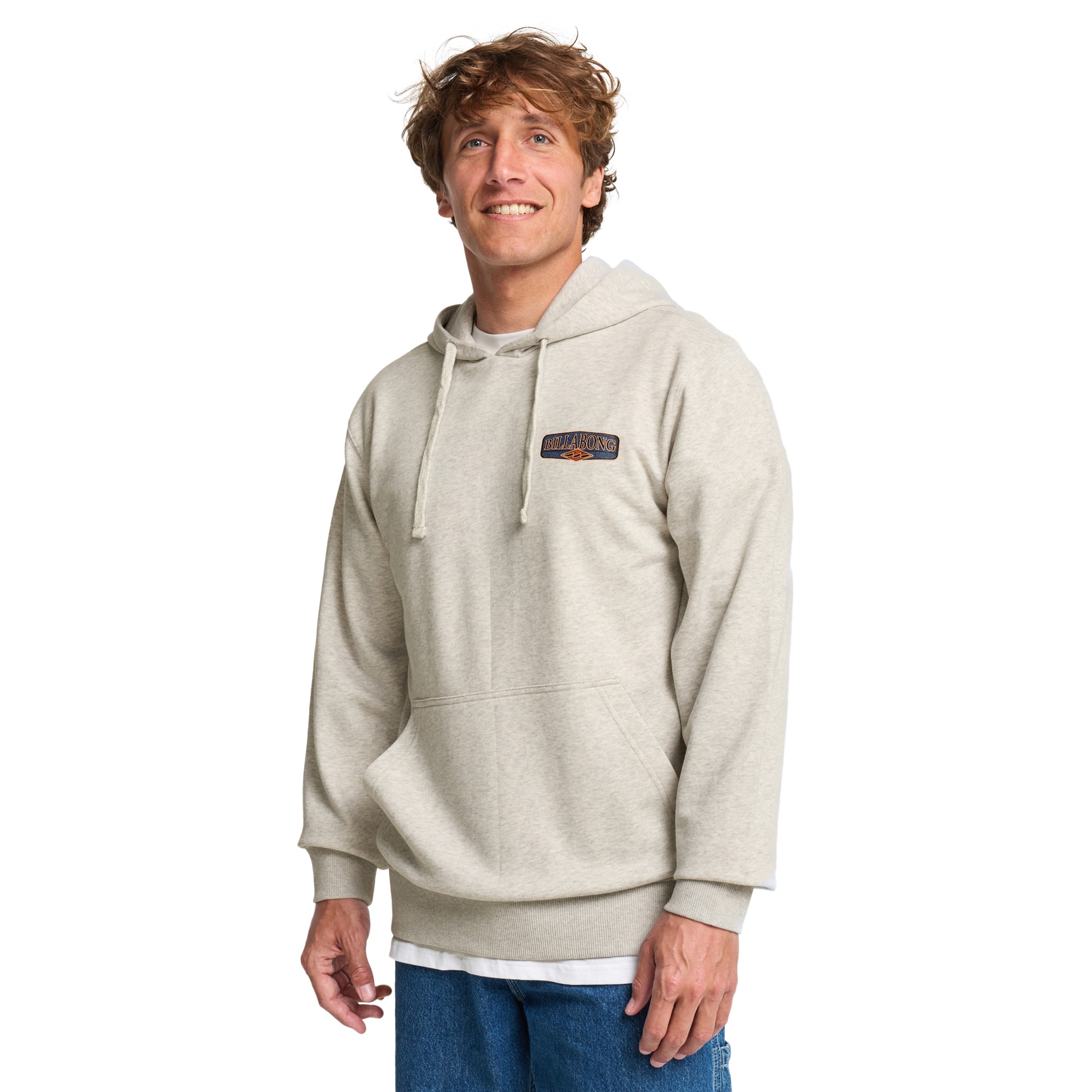 Sudadera de hombre Foundation Billabong - Gris Gris-4